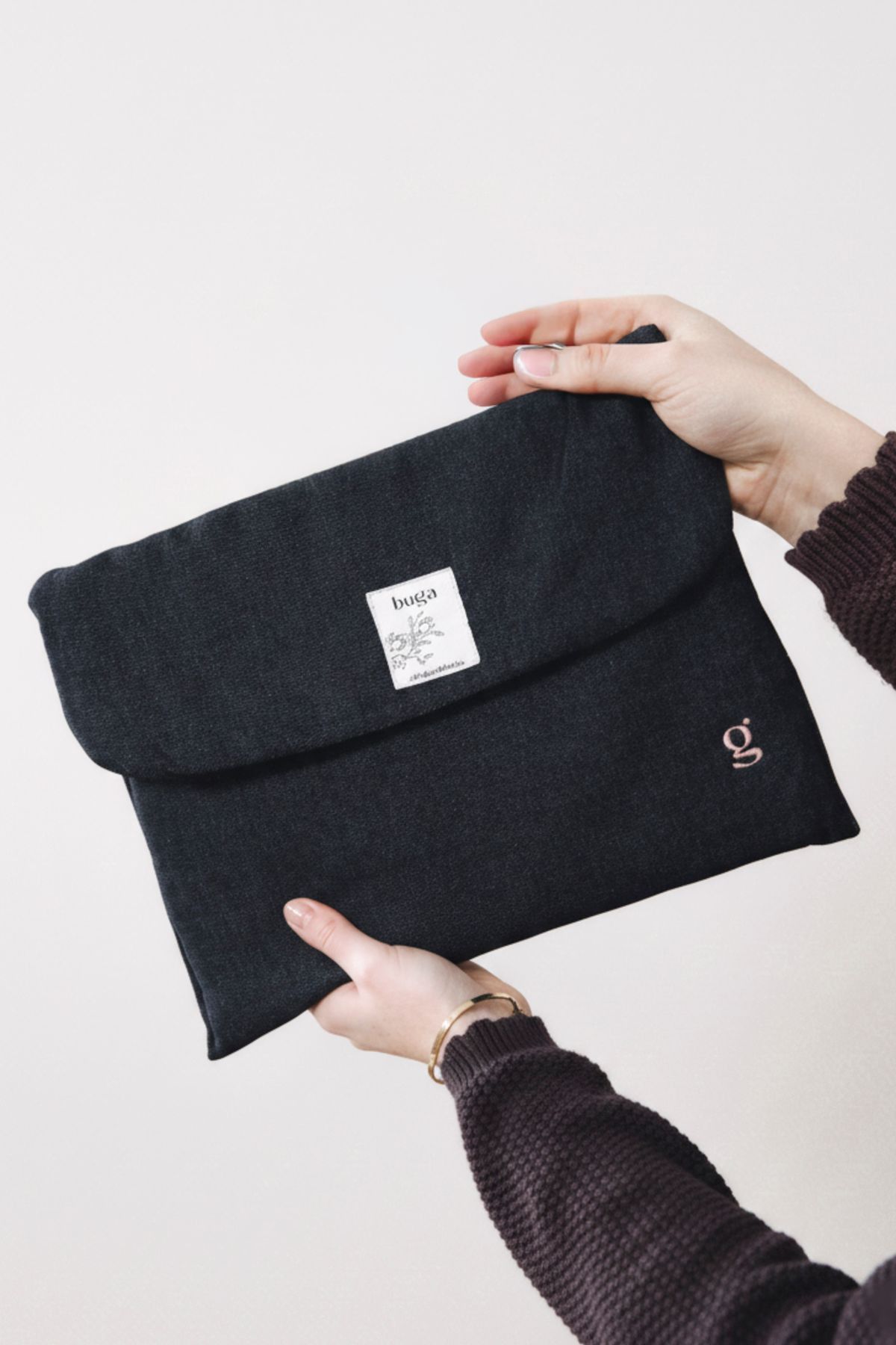 Zana Laptop Sleeve Denim