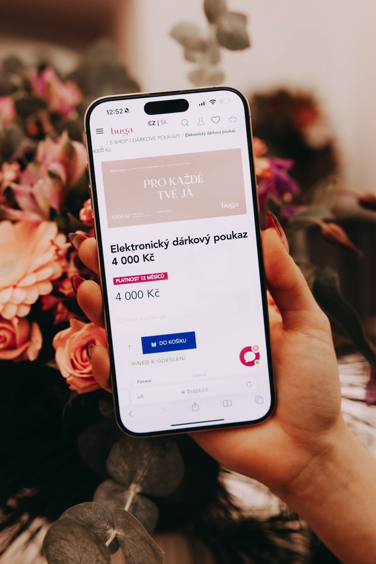 Elektronický dárkový poukaz 4 000 Kč