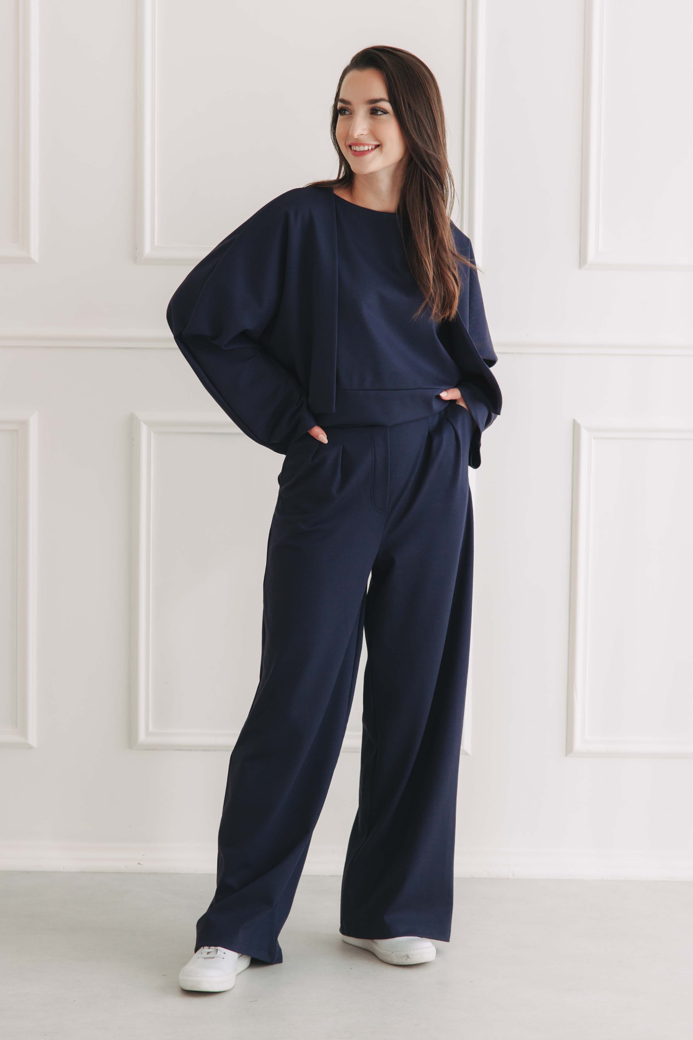 outfit modrý amadu