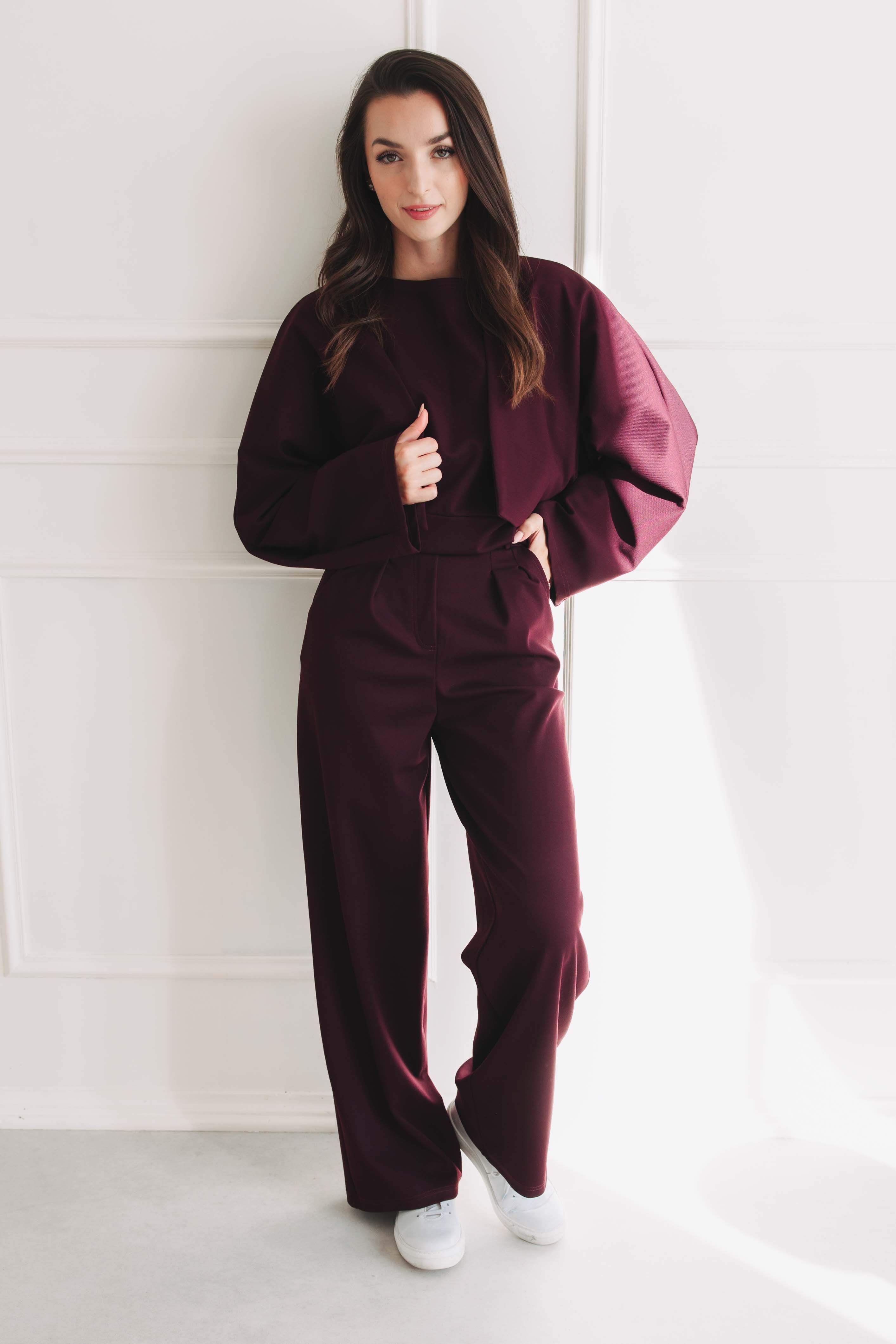 outfit bordo amadu