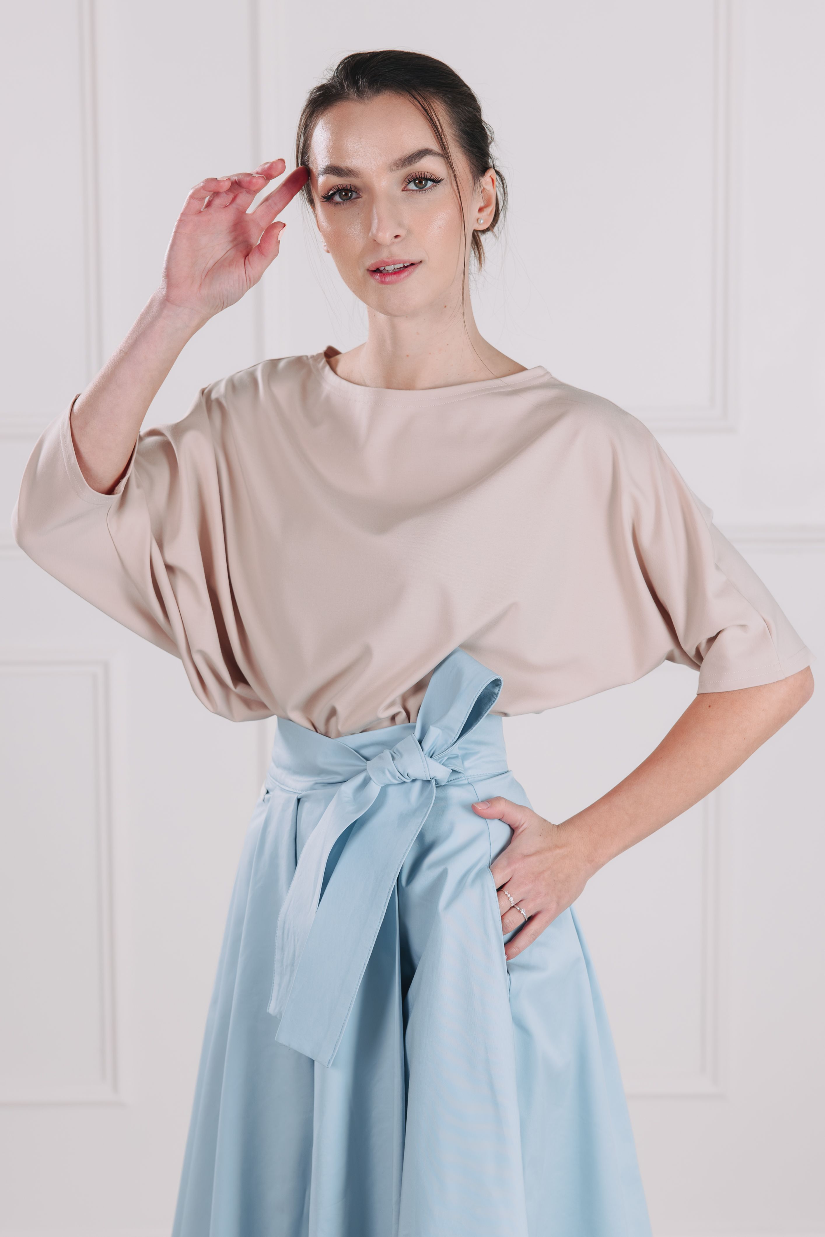 Tričko Yoko Beige