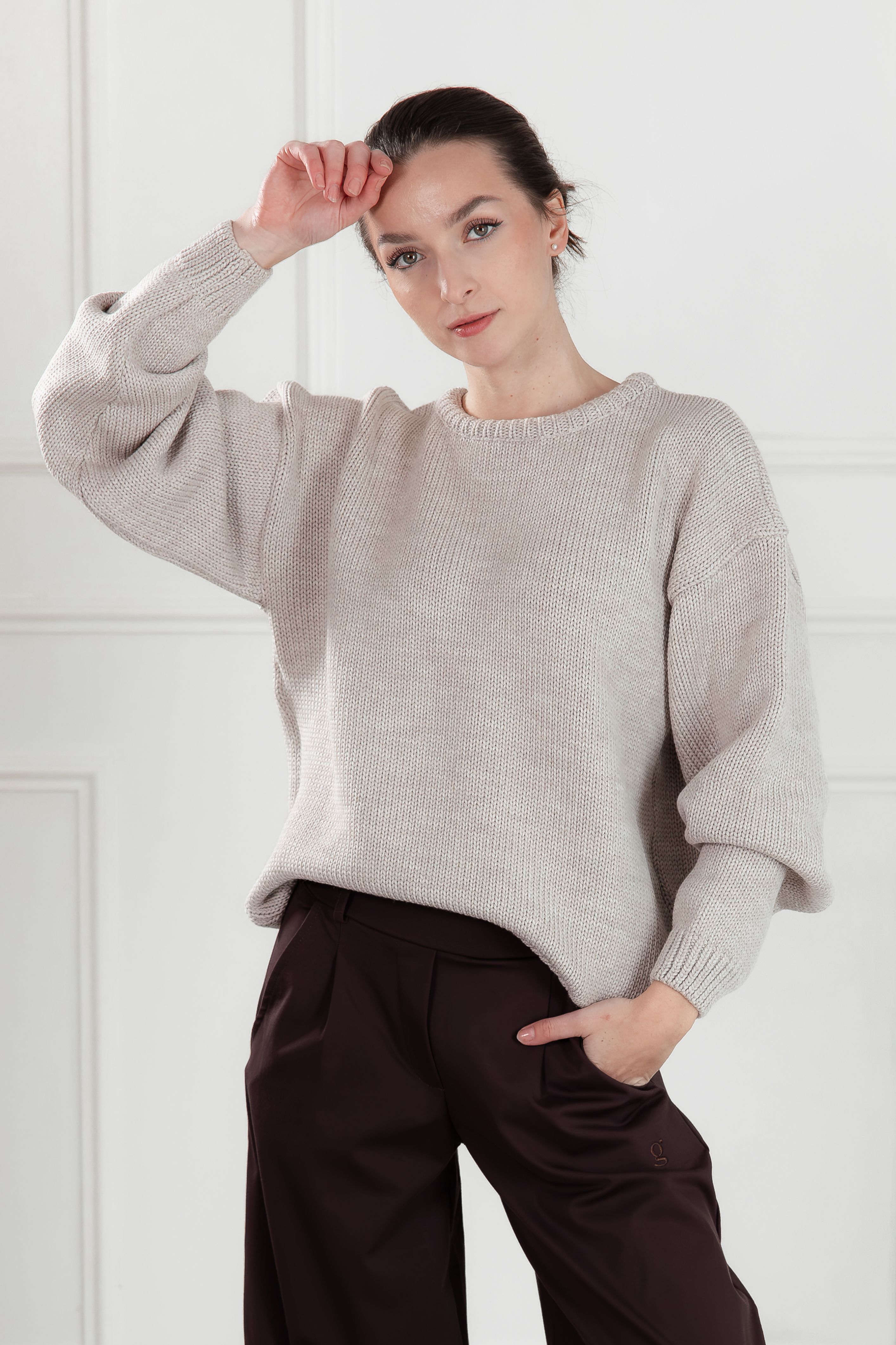 Svetr Anaya Light Beige
