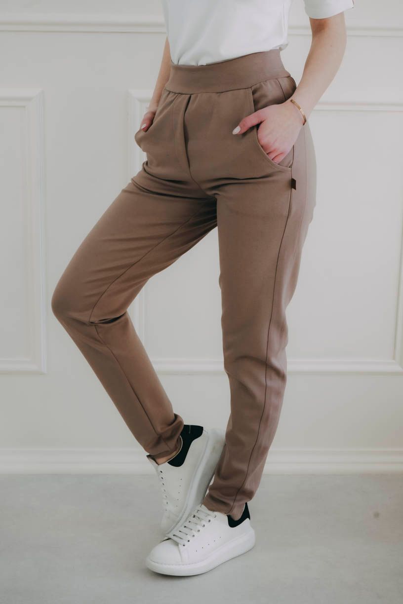 Kalhoty Zen Slim Coffee