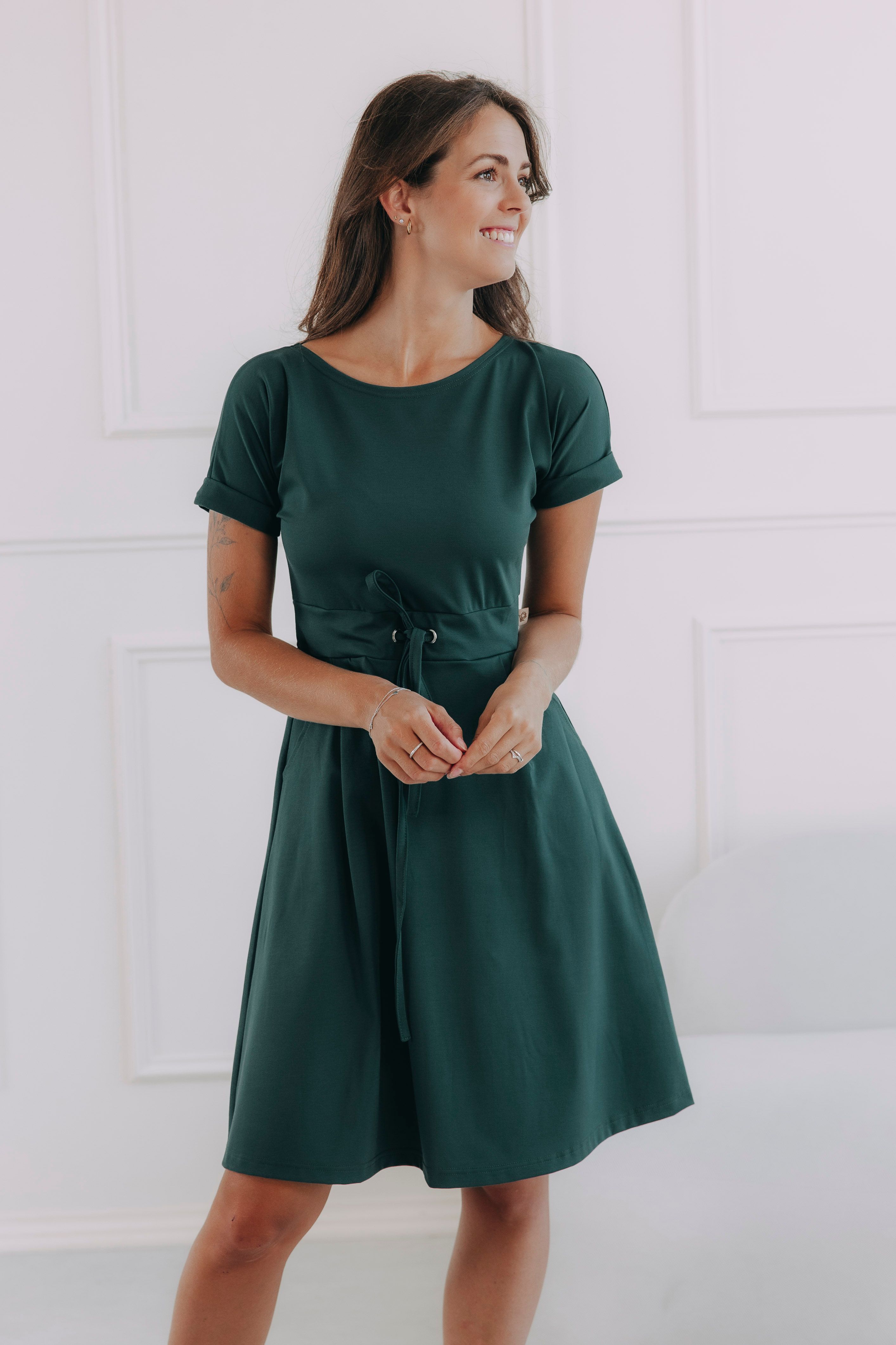 Šaty Audrey Short Emerald