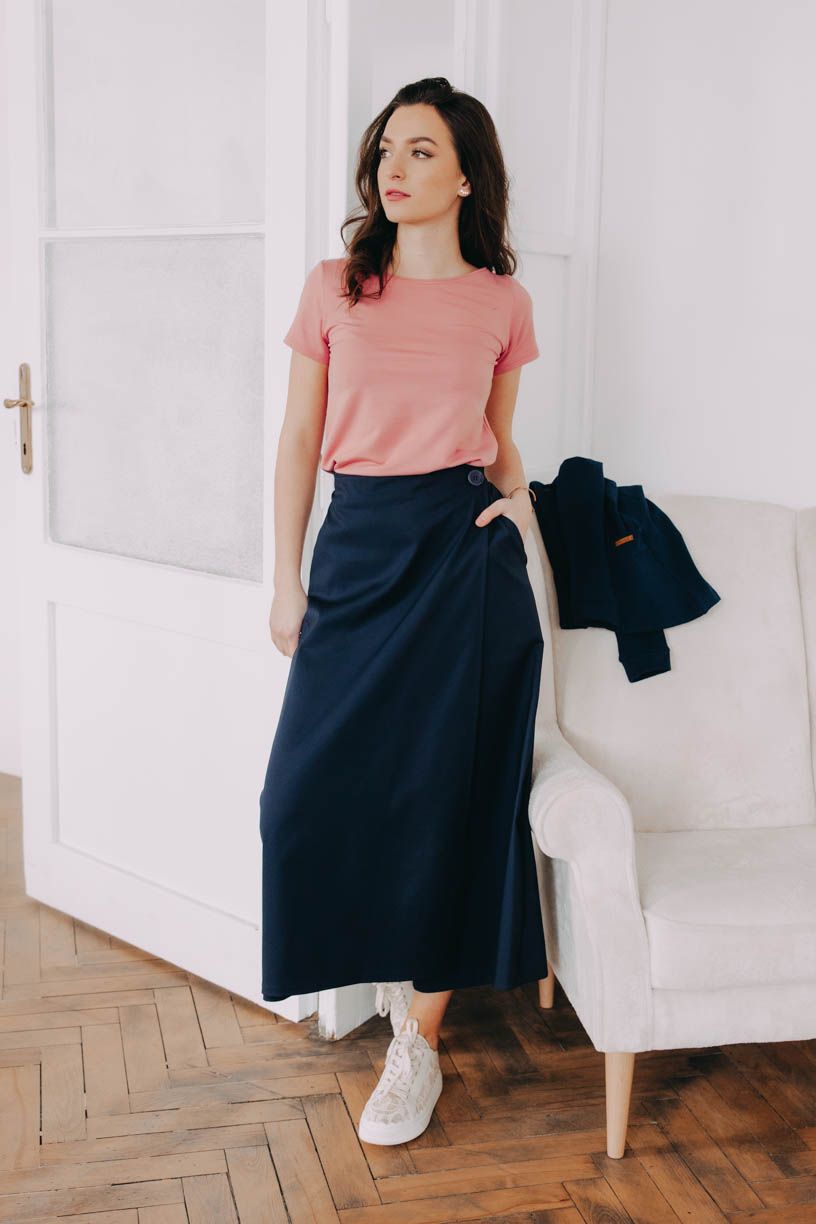 Kalhotová Sukně Nakisai Navy