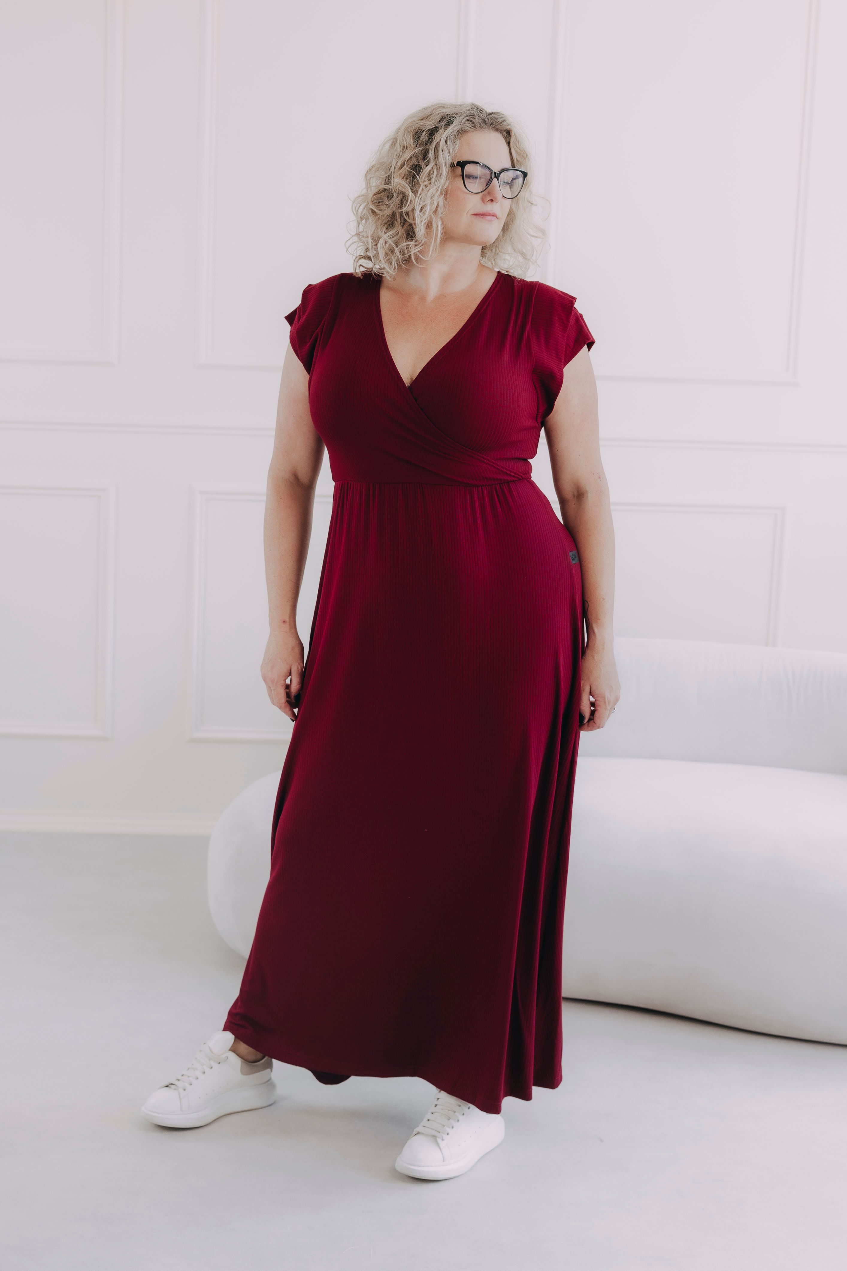 Šaty Tola Bordo Plus