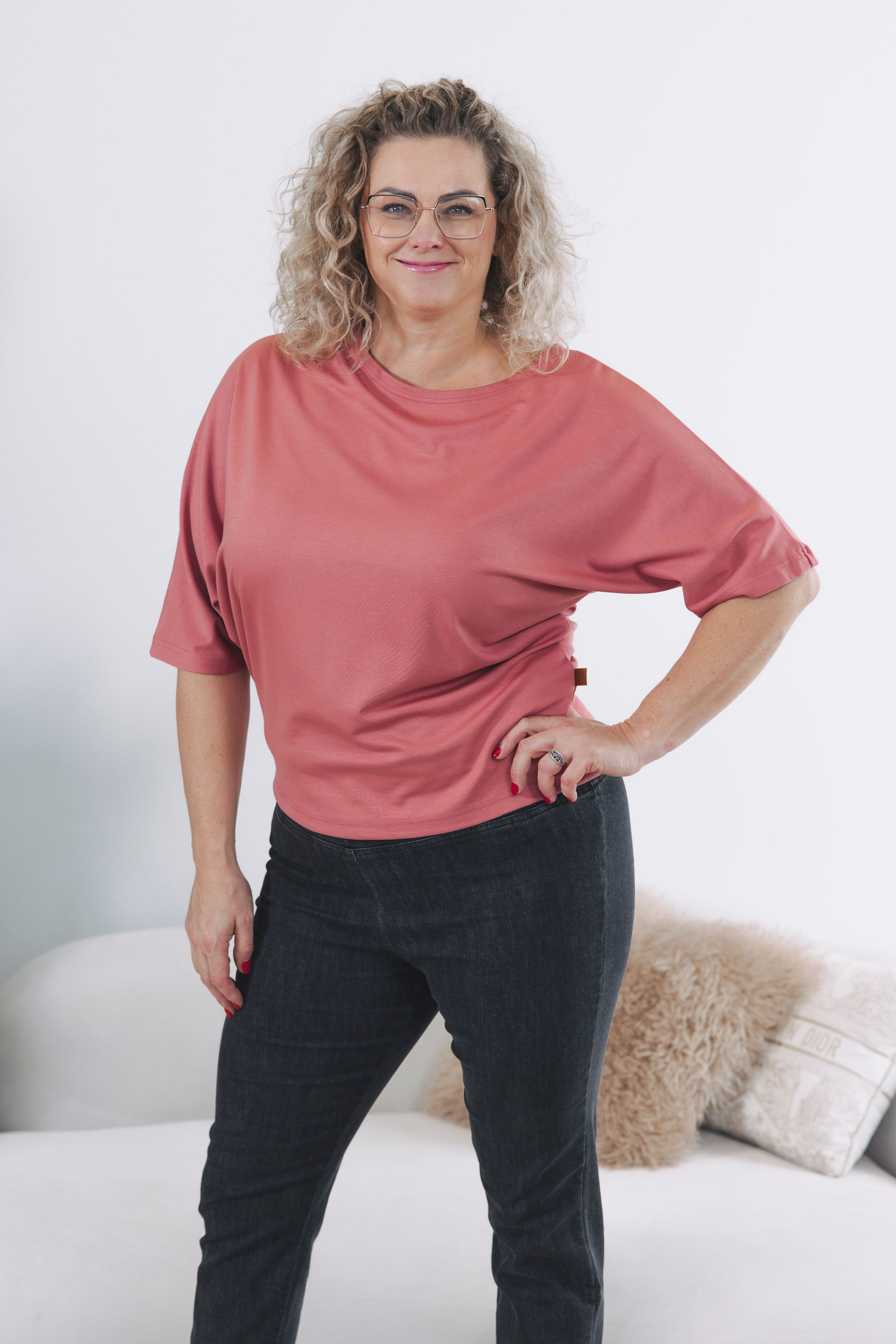 Tričko Yoko Rose Plus