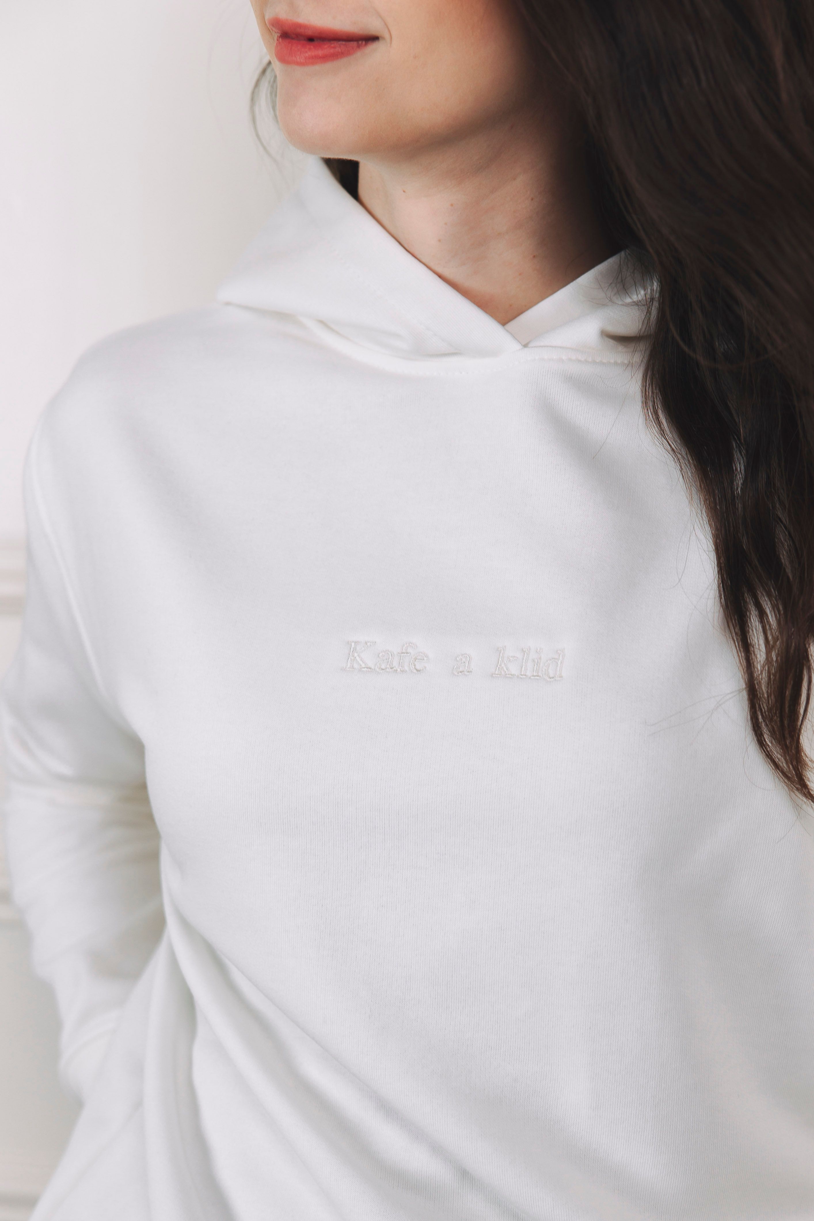 Mikina Iff Ecru Kafe A Klid