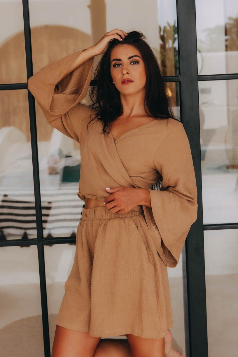 Verča má na sobě při své výšce 164 cm velikost XS/S.