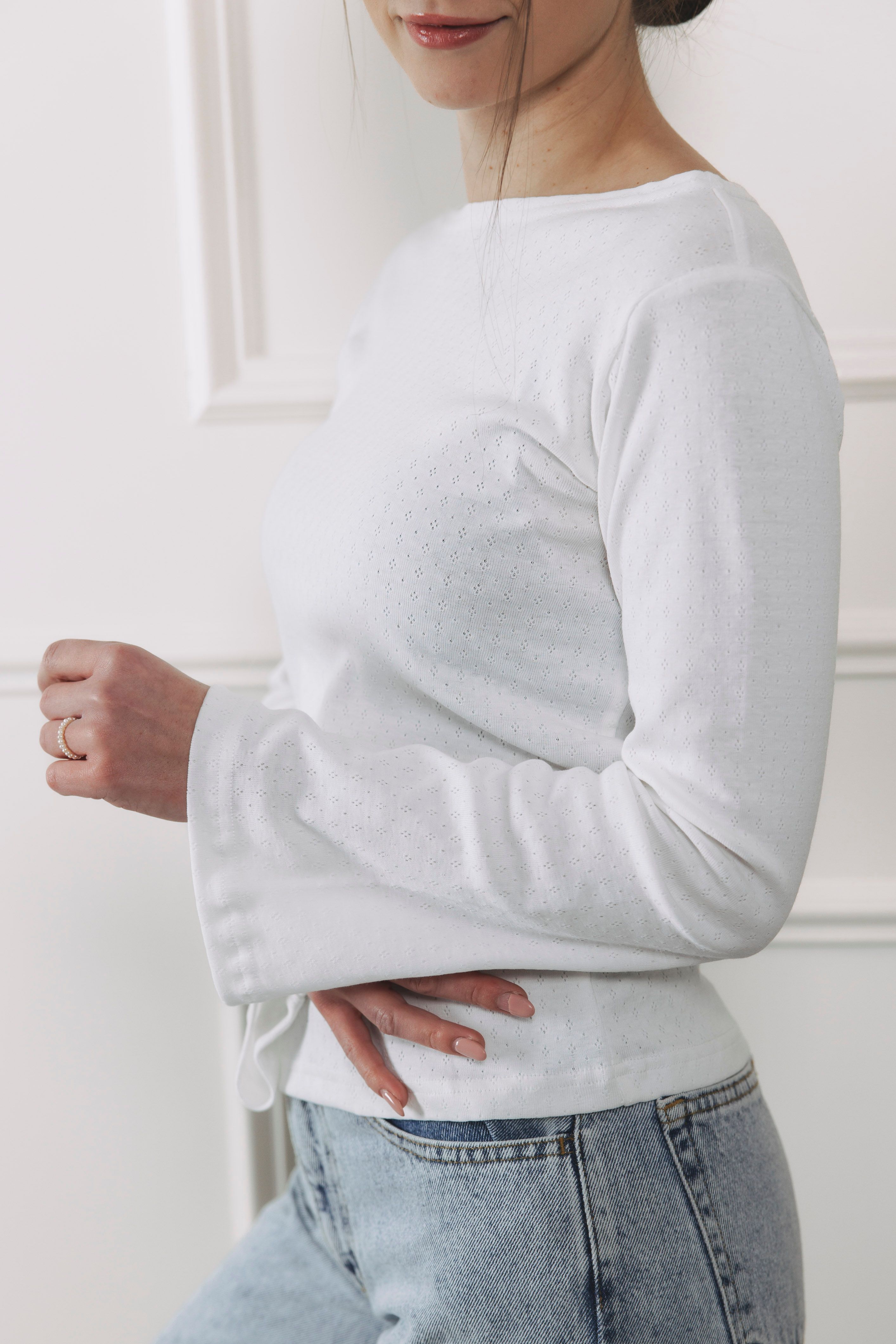 Tričko Asa Off White