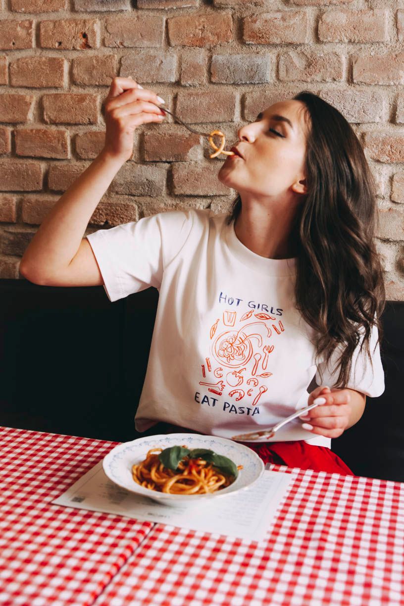 Tričko Mood White Pasta