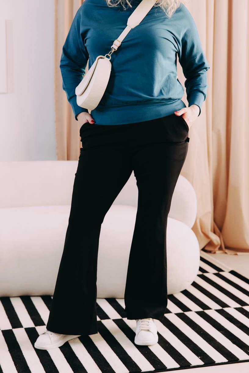 Kalhoty Zen Bell Black Plus