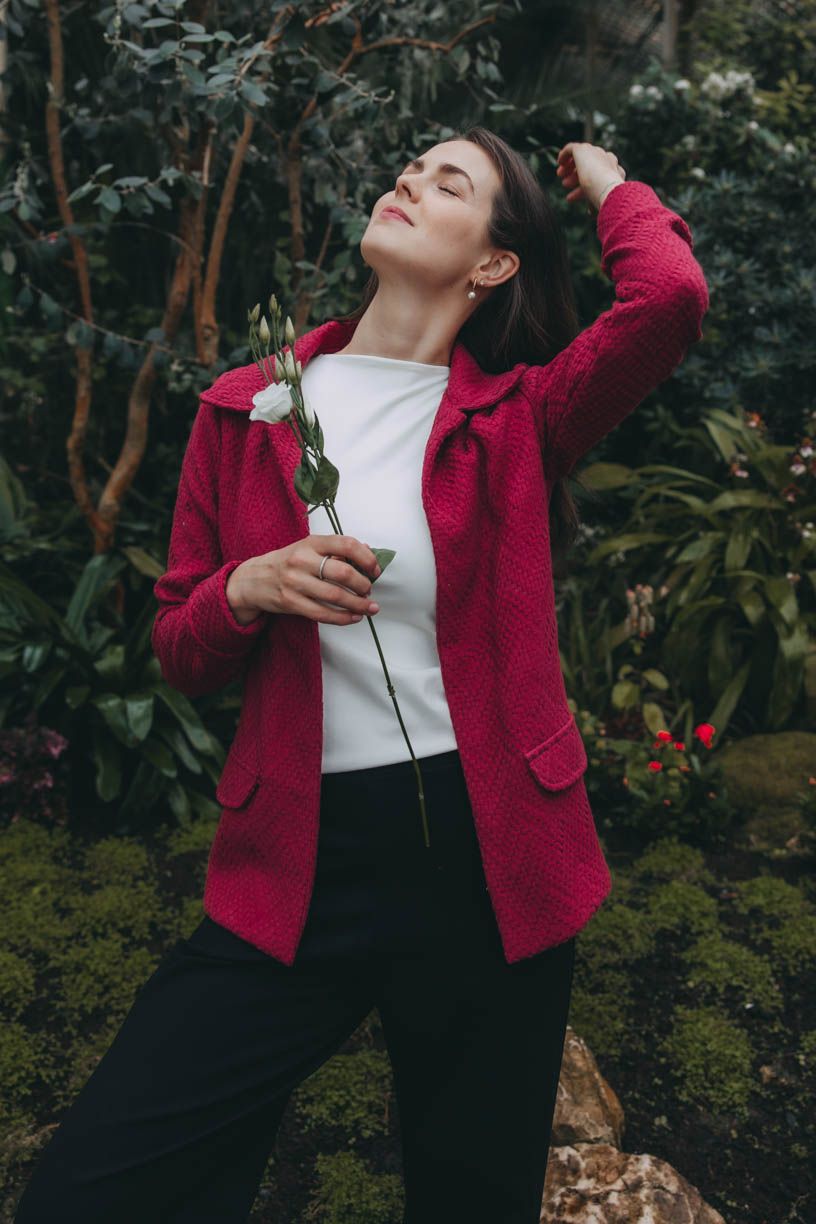 Blejzr Asili Bordo Pure