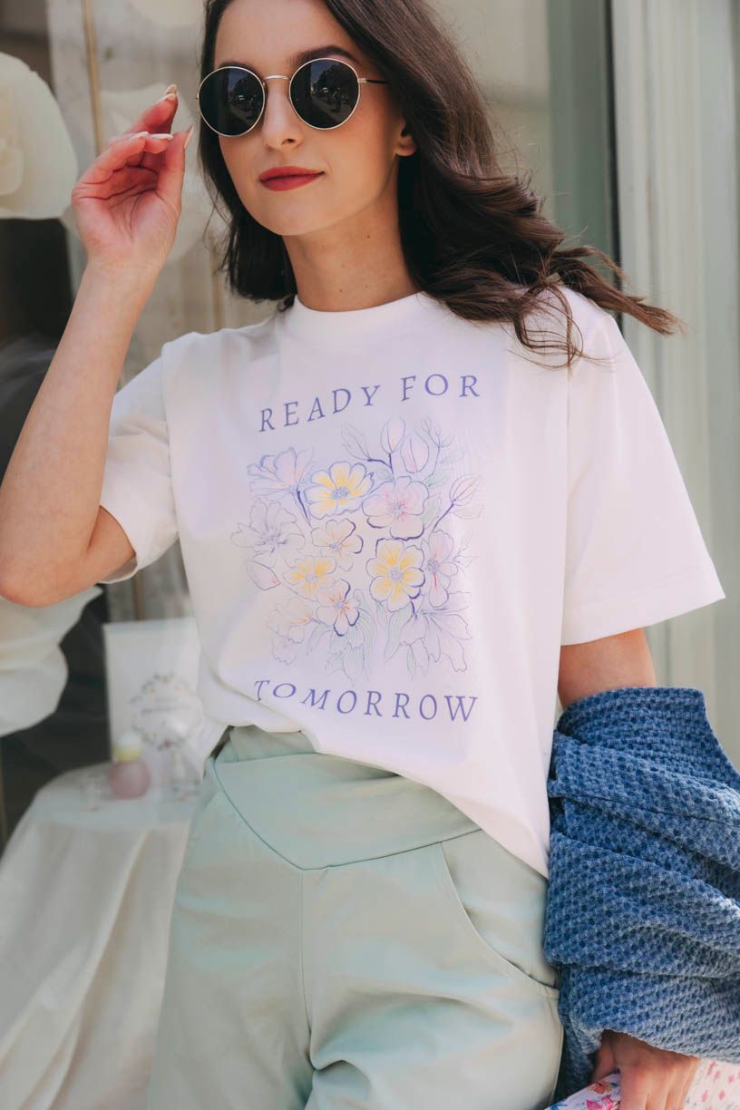 Tričko Mood White Tomorrow