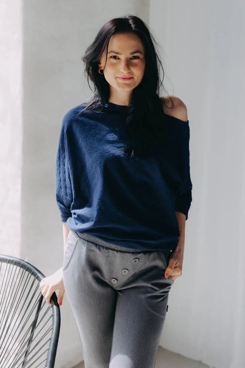 Tričko Yoko Navy Madeira