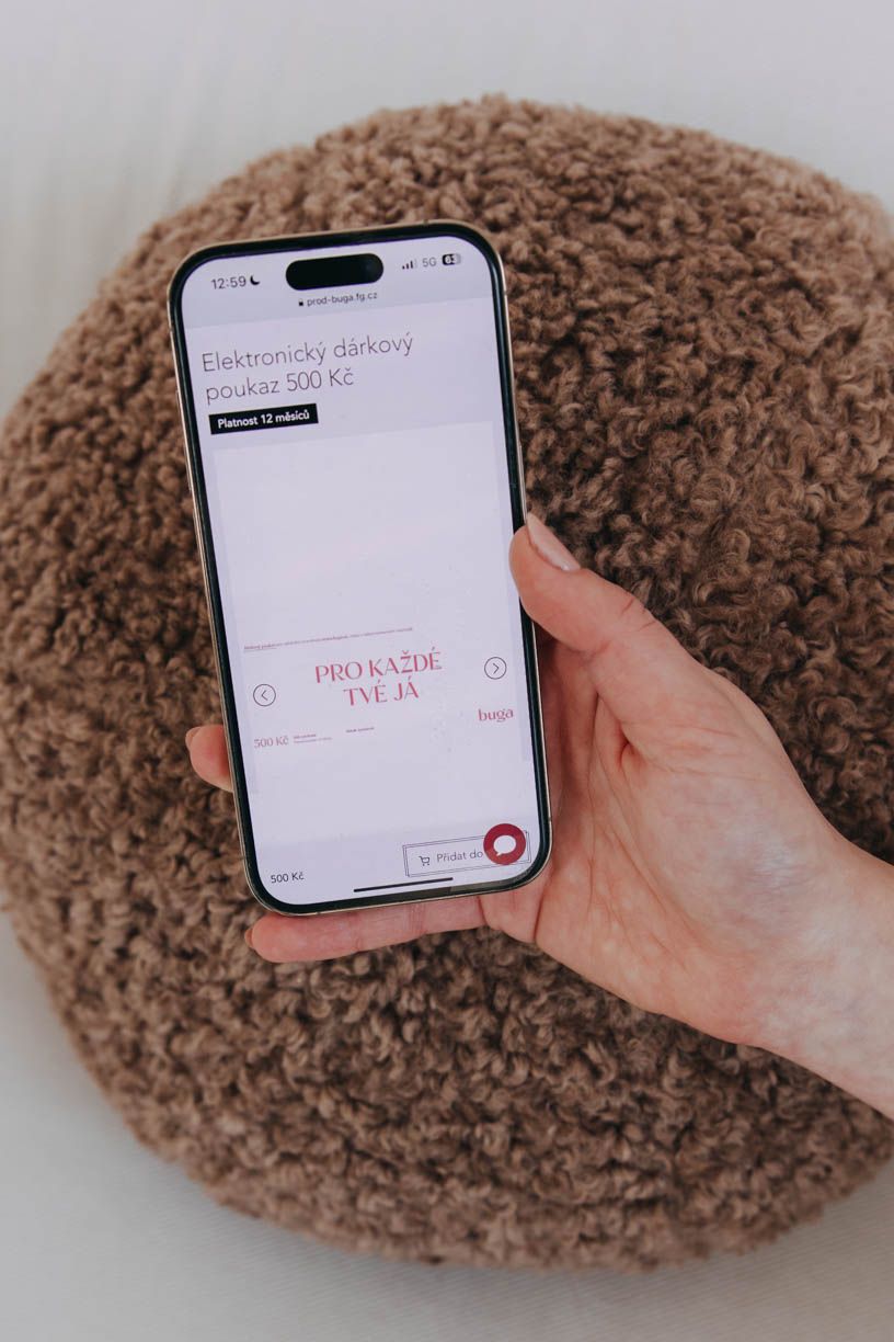 Elektronický dárkový poukaz 500 Kč