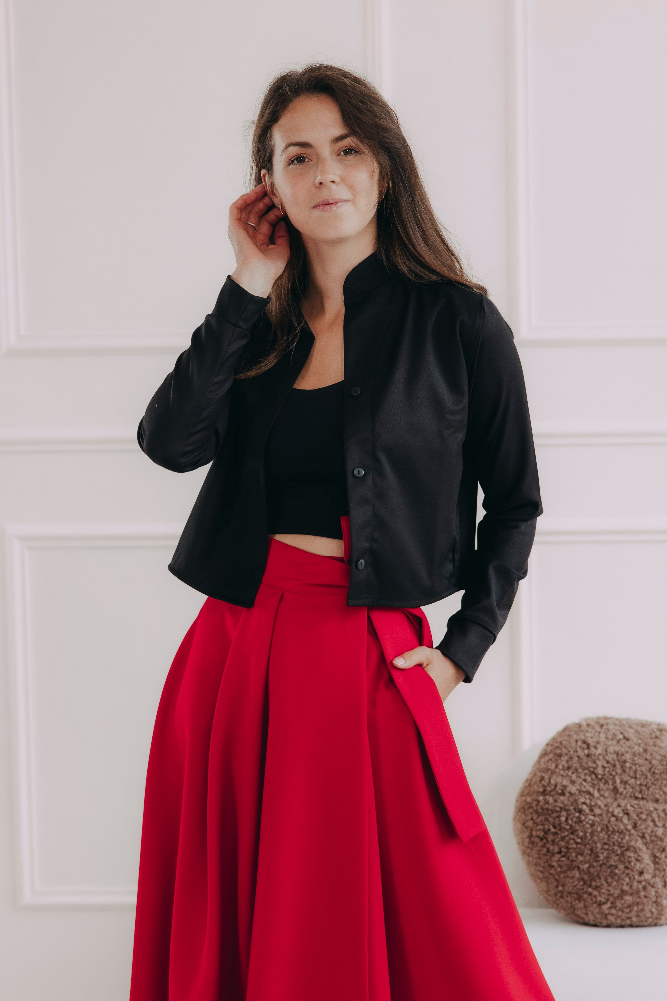 Košile Tawia Short Black