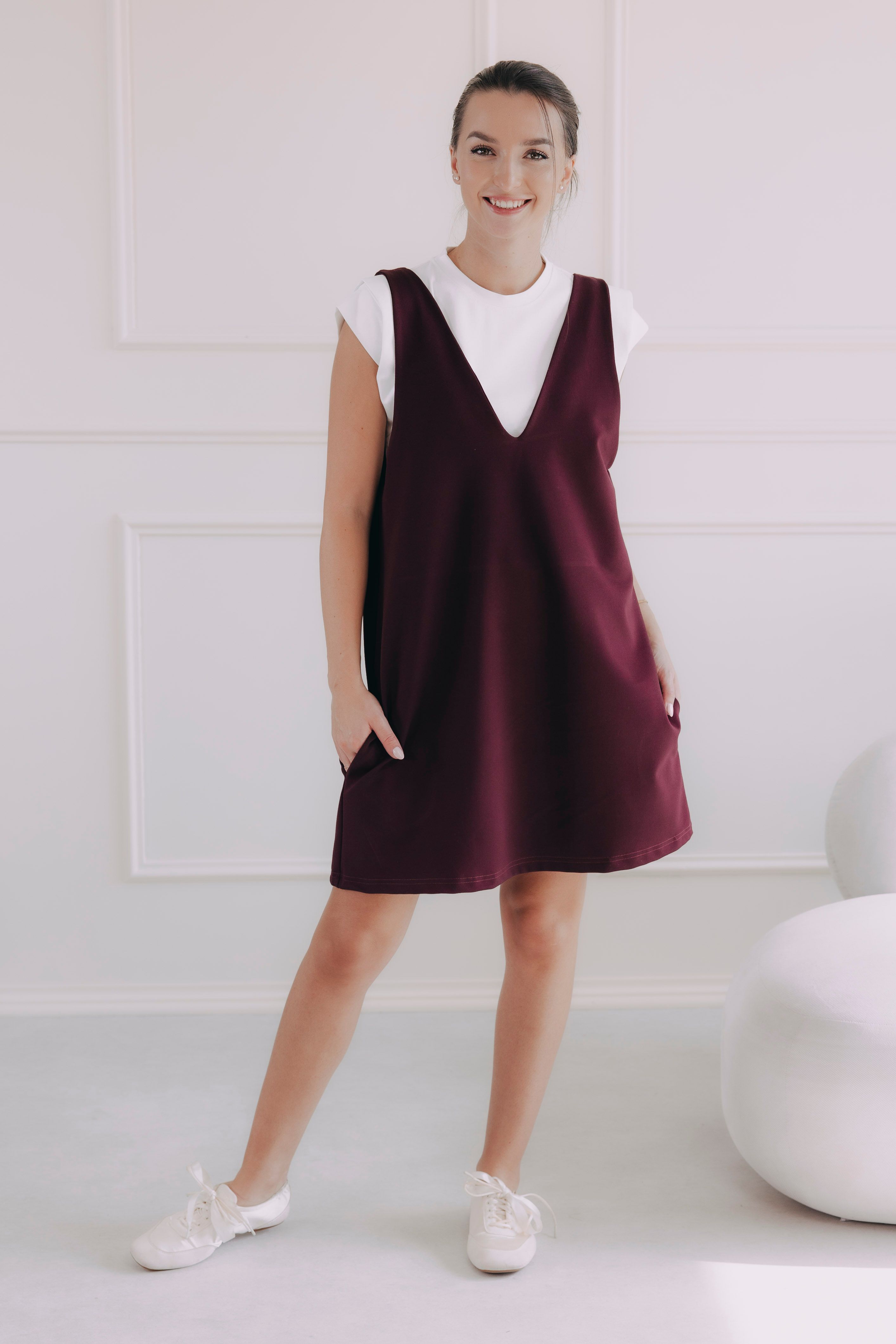 Šatovka Lulama Burgundy