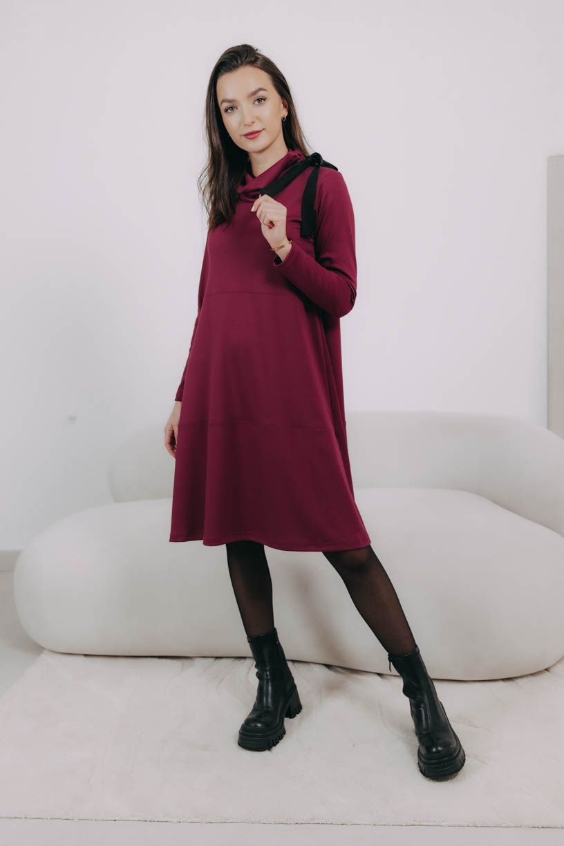 Šaty Addo Bordo