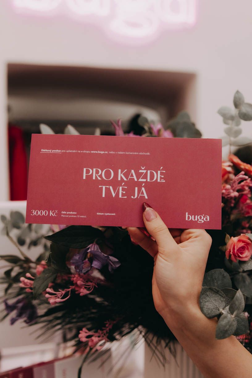 Tištěný dárkový poukaz 3 000 Kč