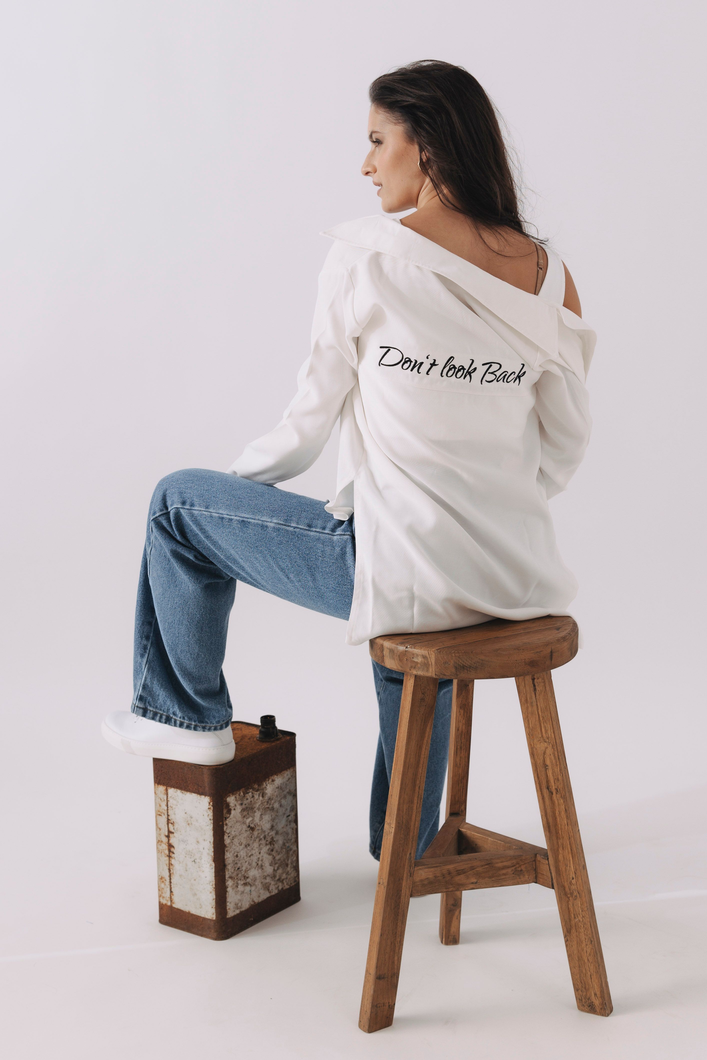 Košeľa New Tawia Don't Look Back