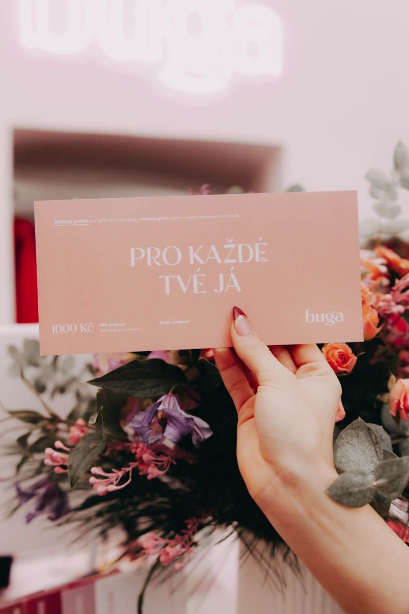 Tištěný dárkový poukaz 1 000 Kč