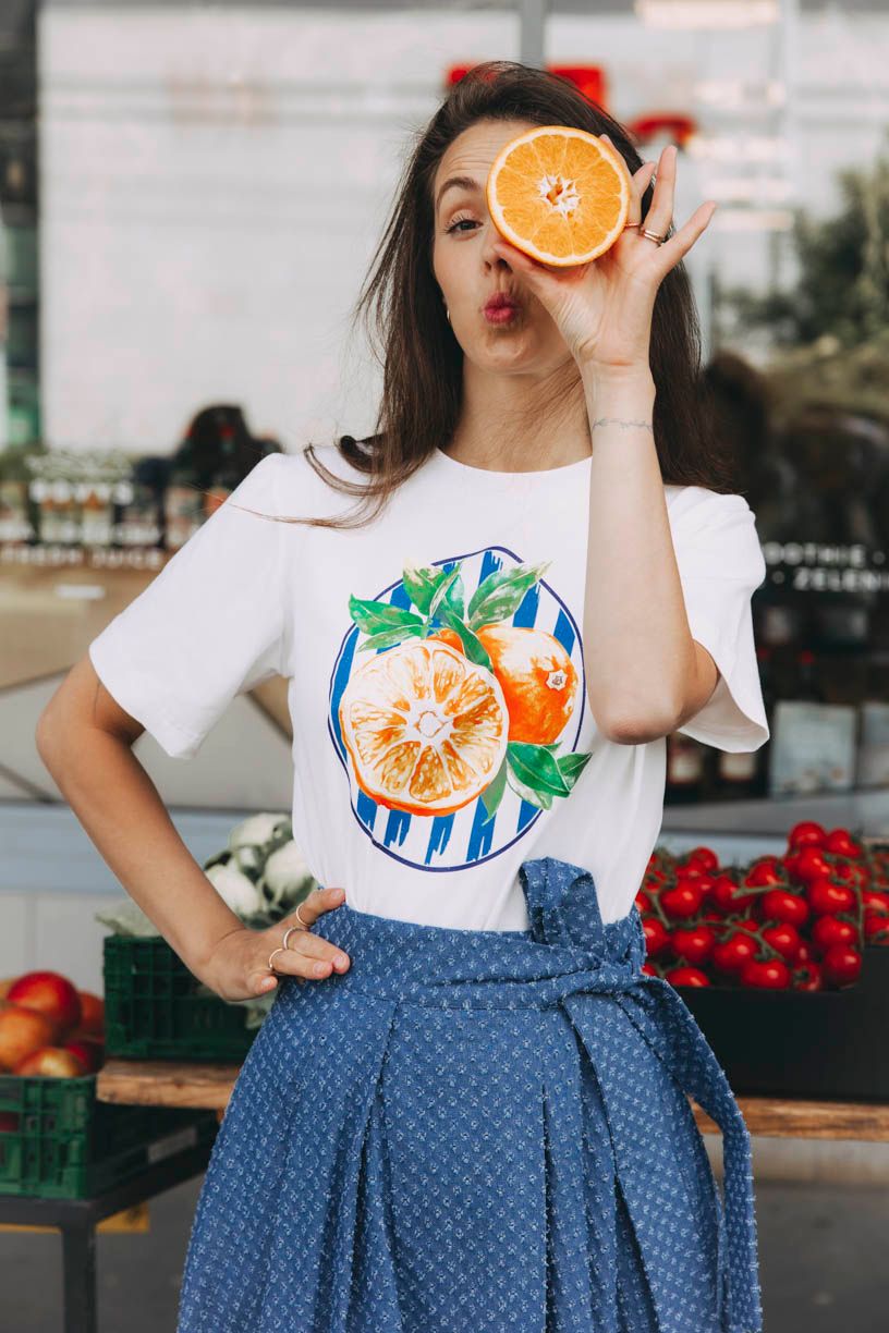 Tričko Mood White Juicy