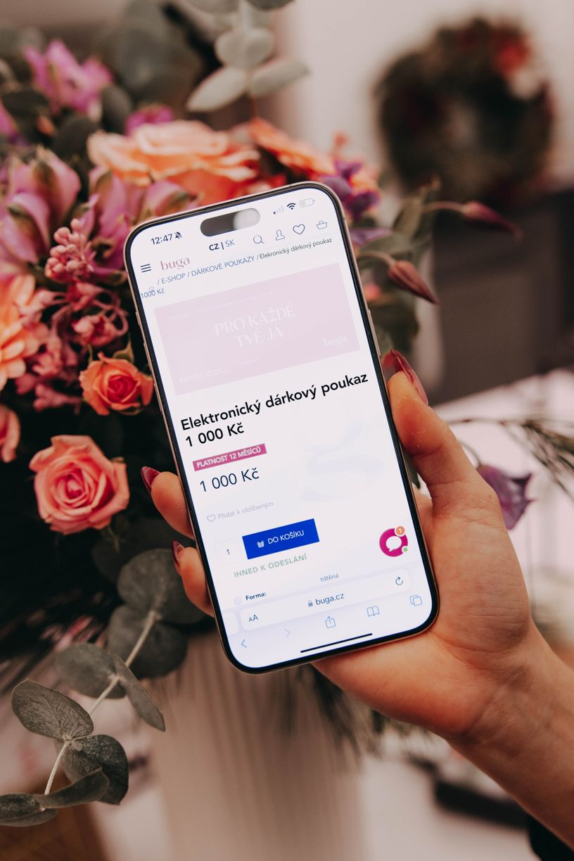 Elektronický dárkový poukaz 1 000 Kč