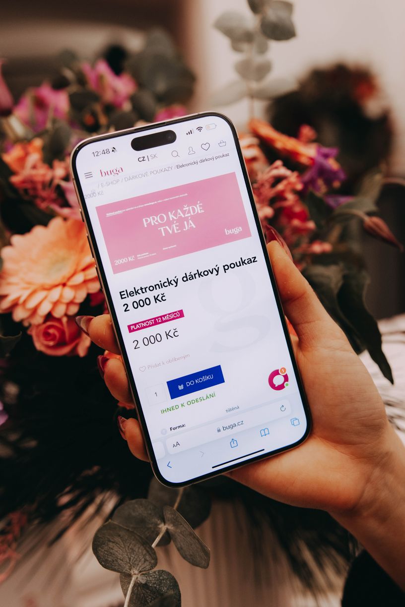 Elektronický dárkový poukaz 2 000 Kč