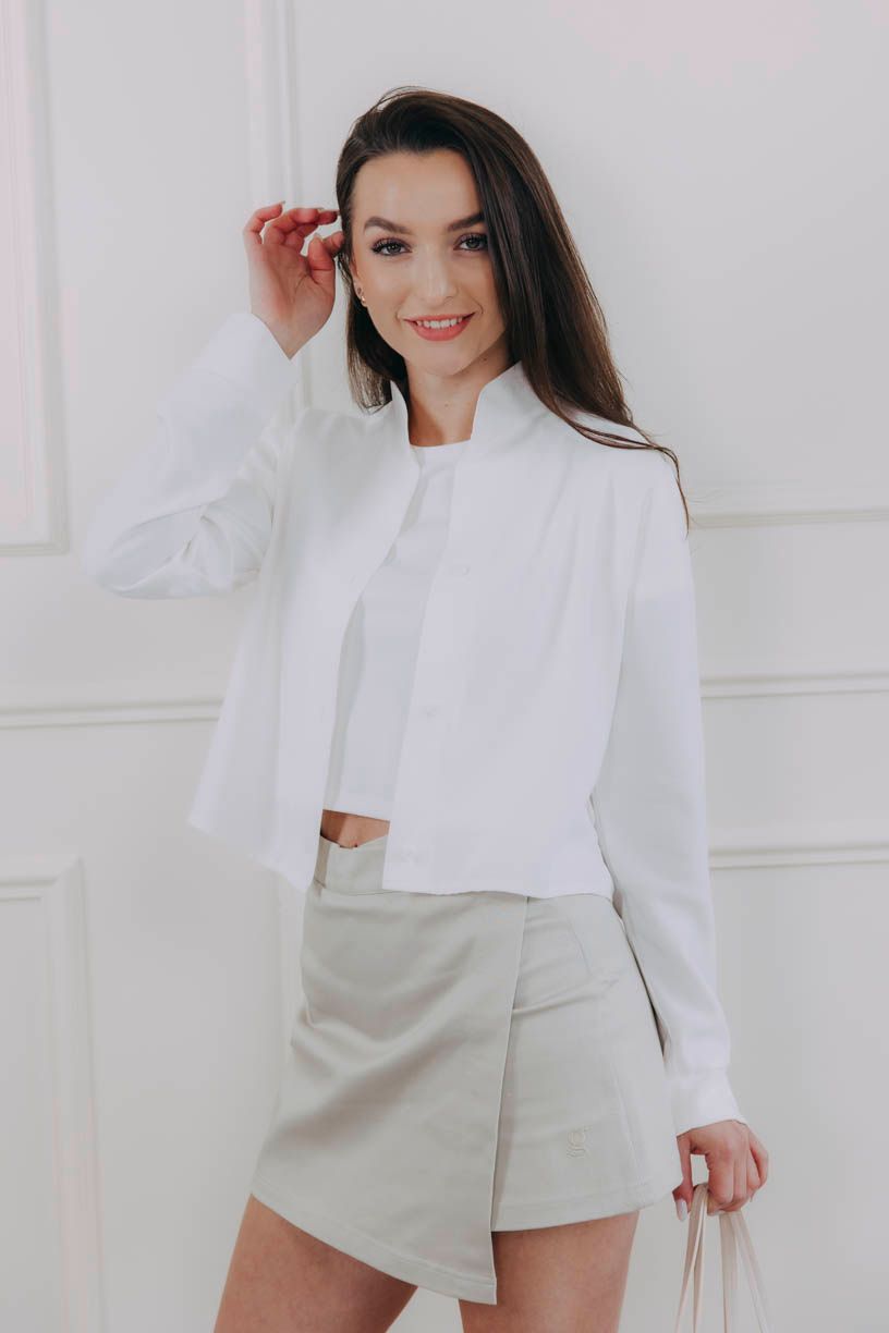 Košeľa Tawia Short White