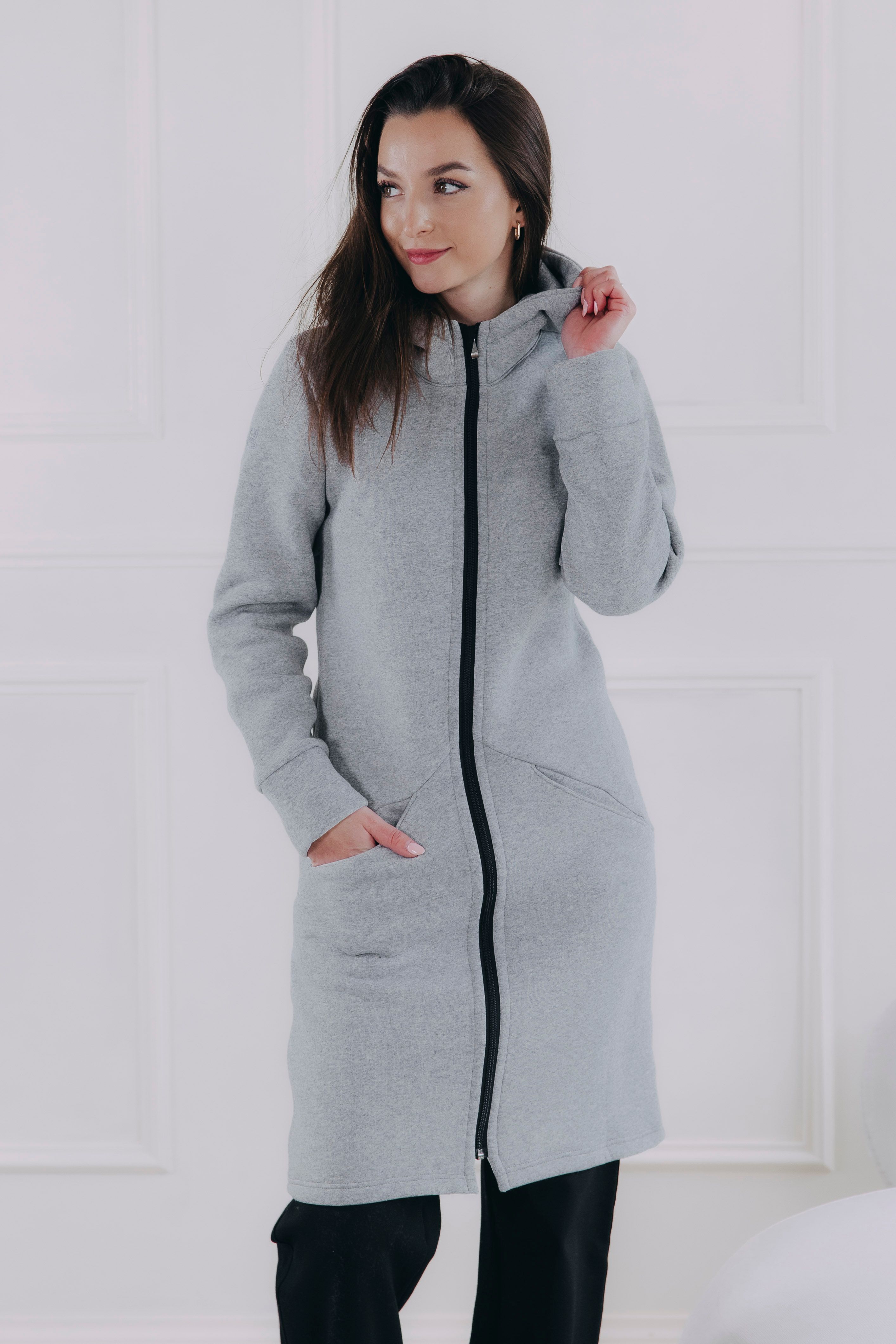 Kabátek Ibo Grey Melange