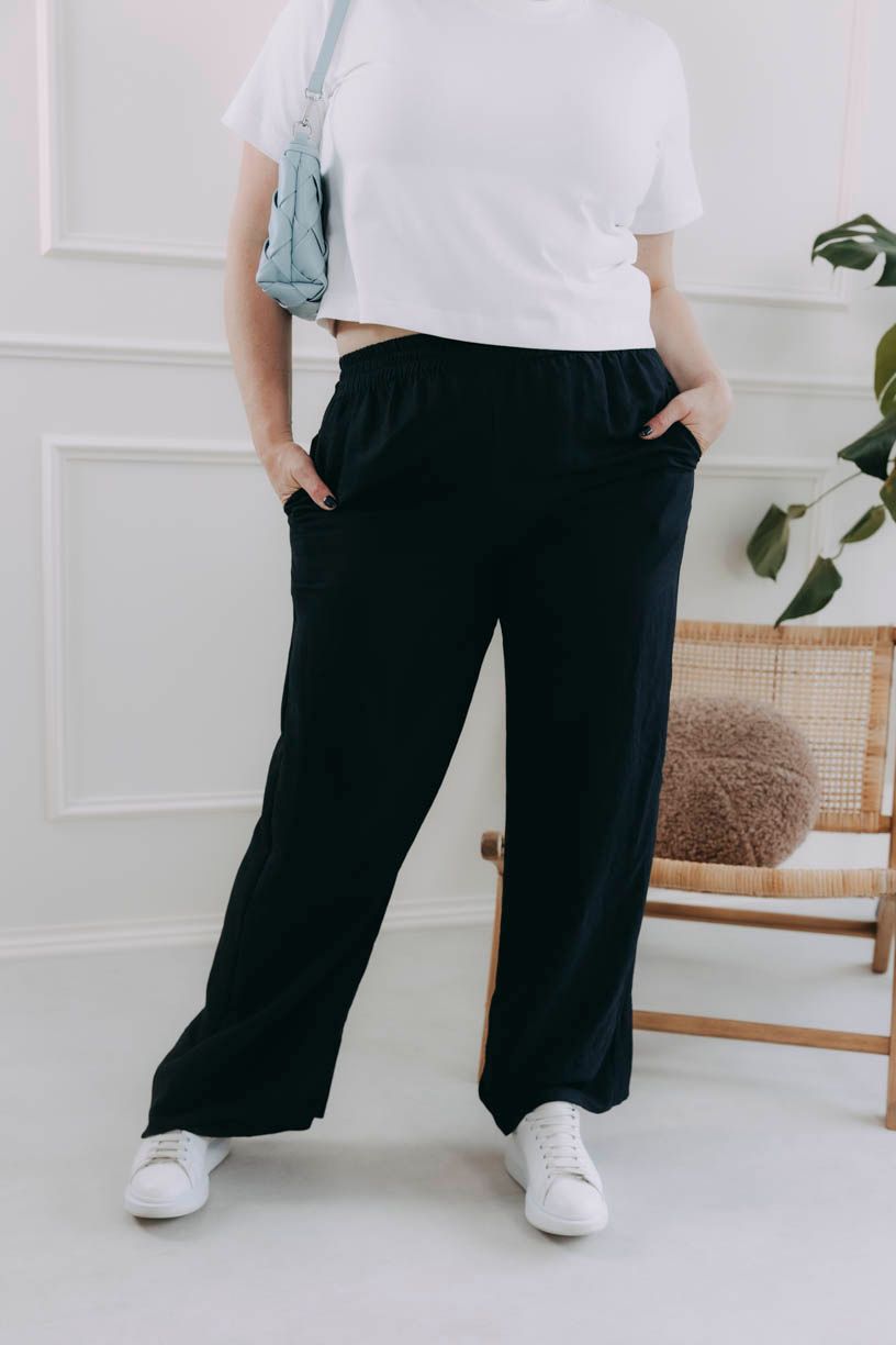 Nohavice Made Ejila Black Plus