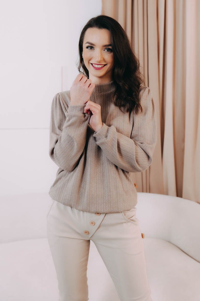 Svetr Winta Long Beige