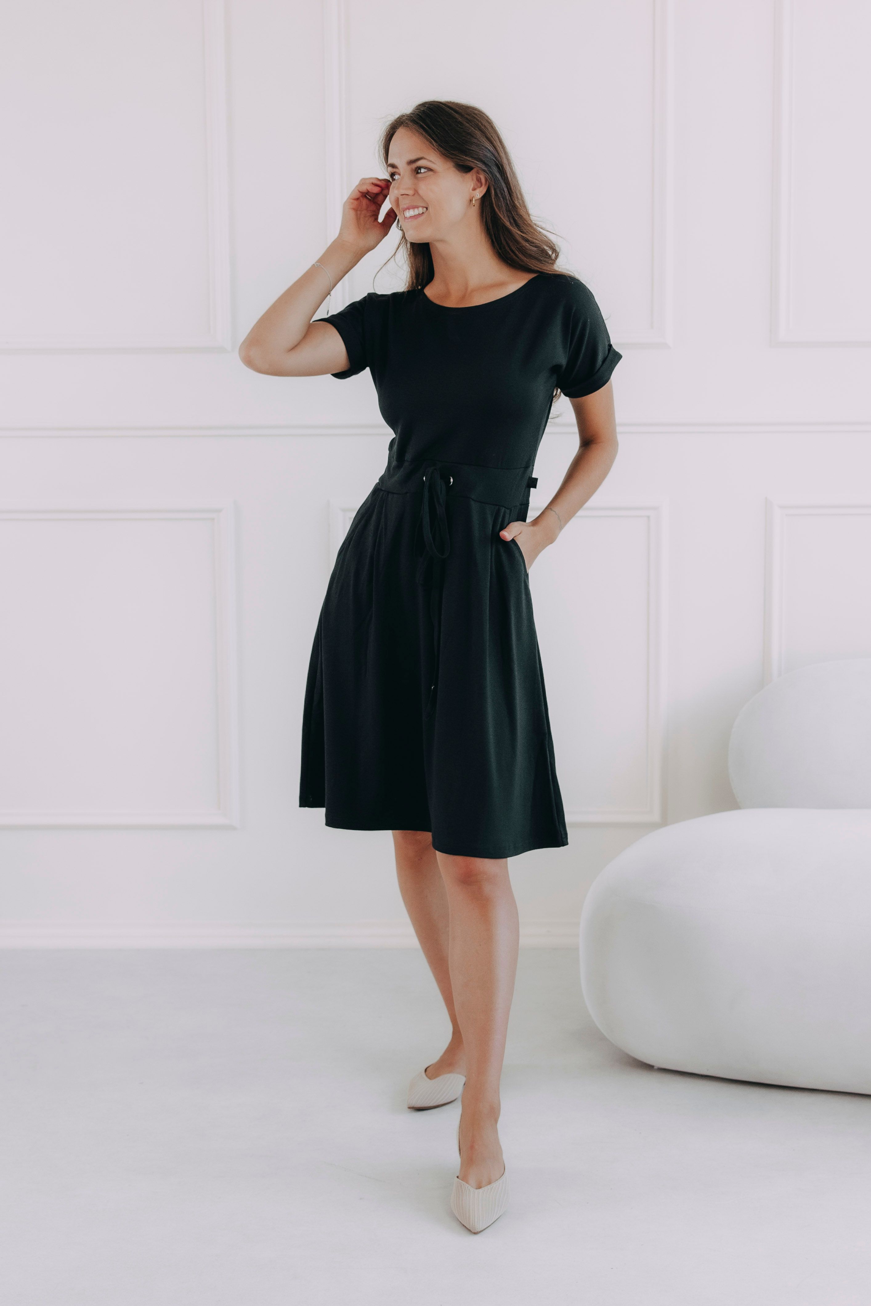 Šaty Audrey Short Black