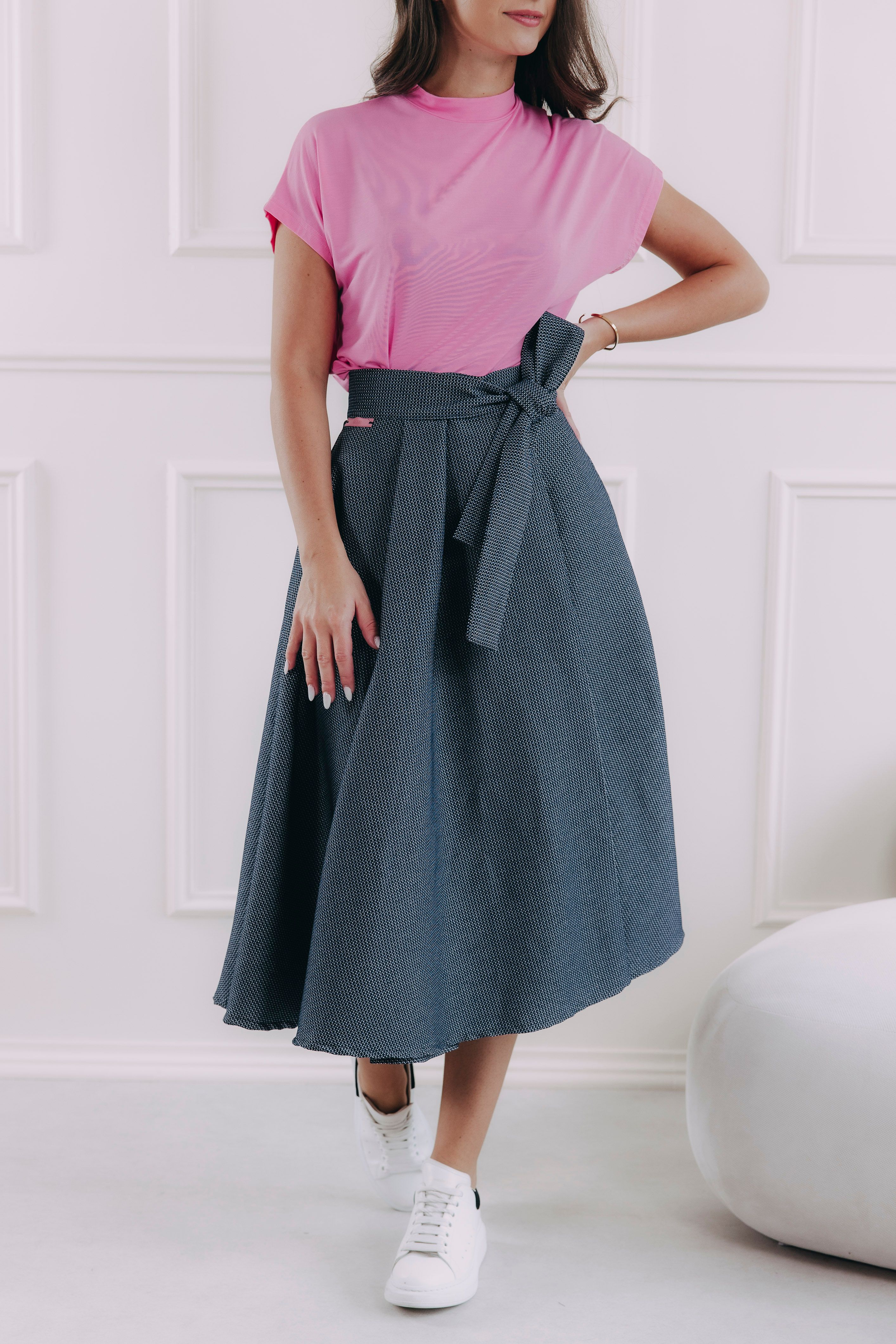 Sukňa Mawe Navy Dott