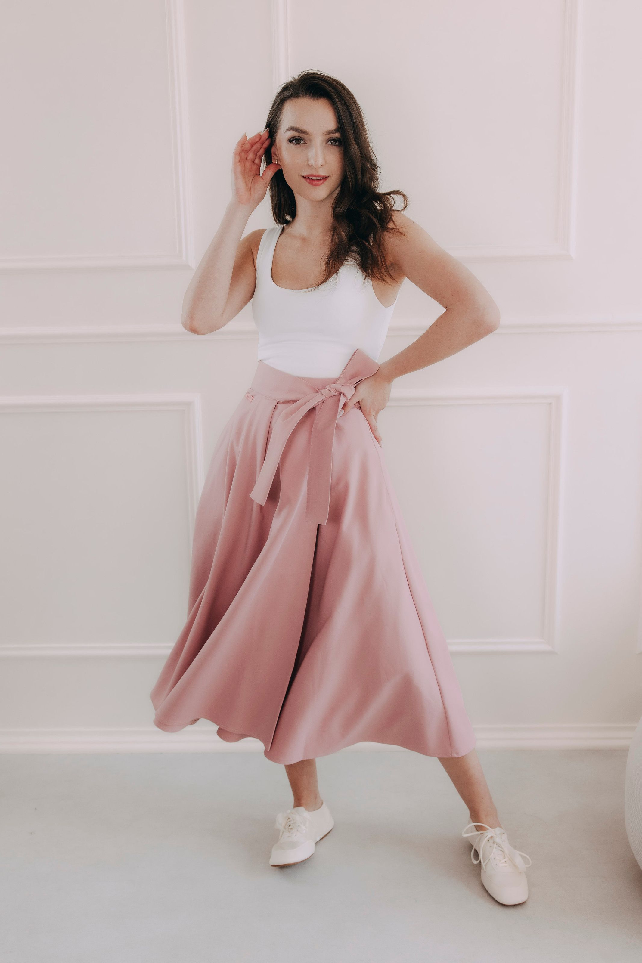 Sukňa Mawe Old Pink