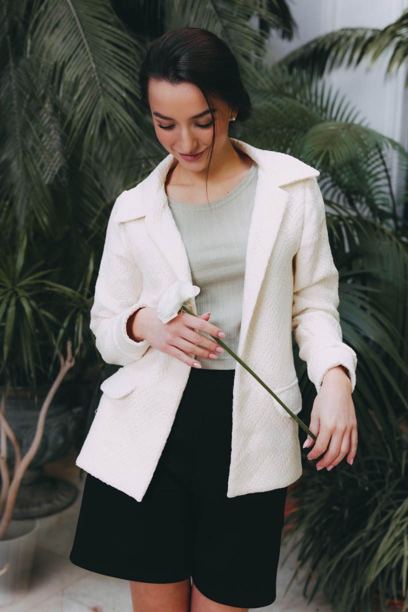 Blejzr Asili Ecru Pure