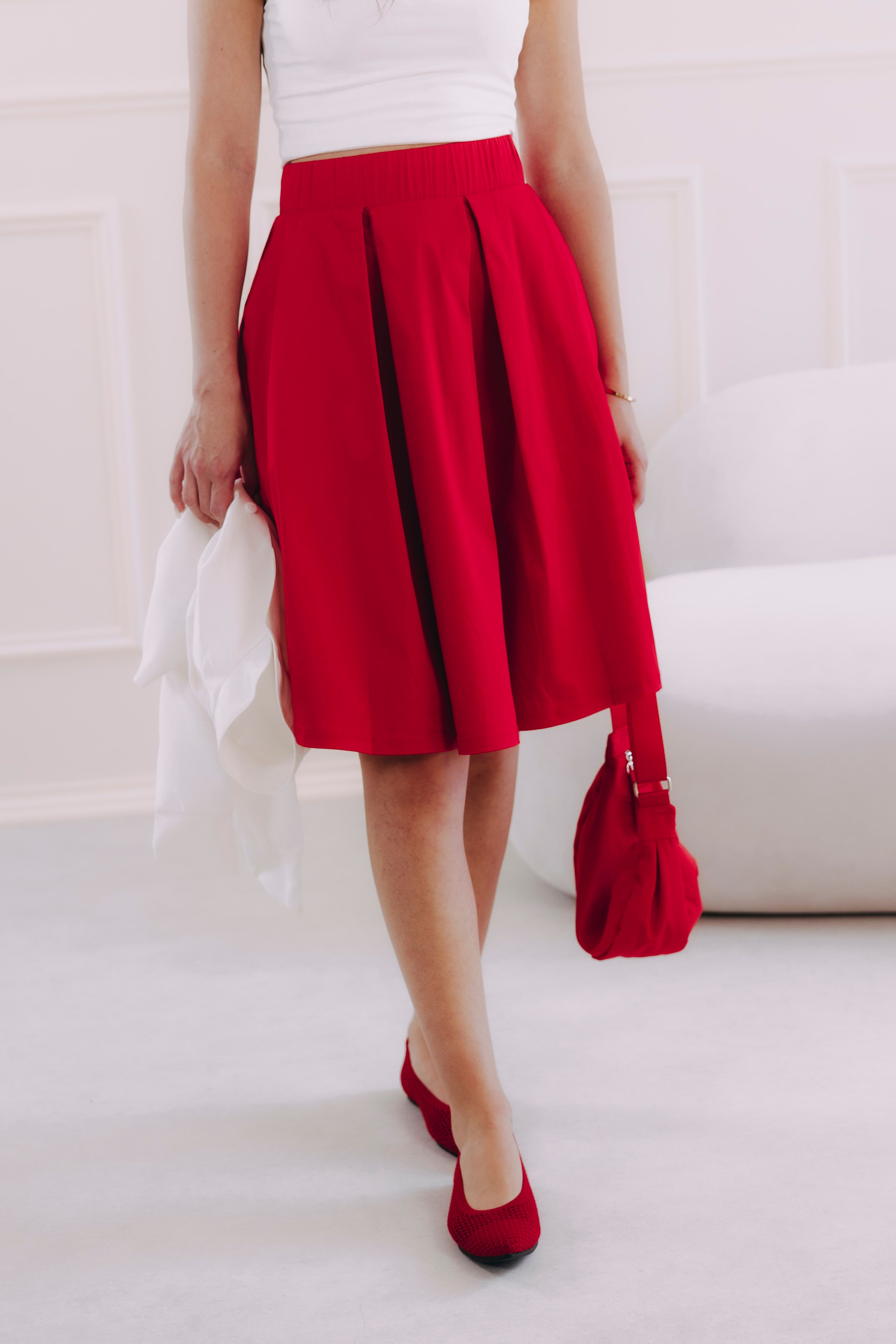 Sukňa Malkia Short Red