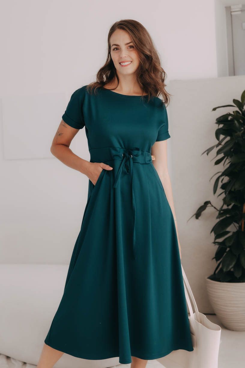 Šaty Audrey Forest Green