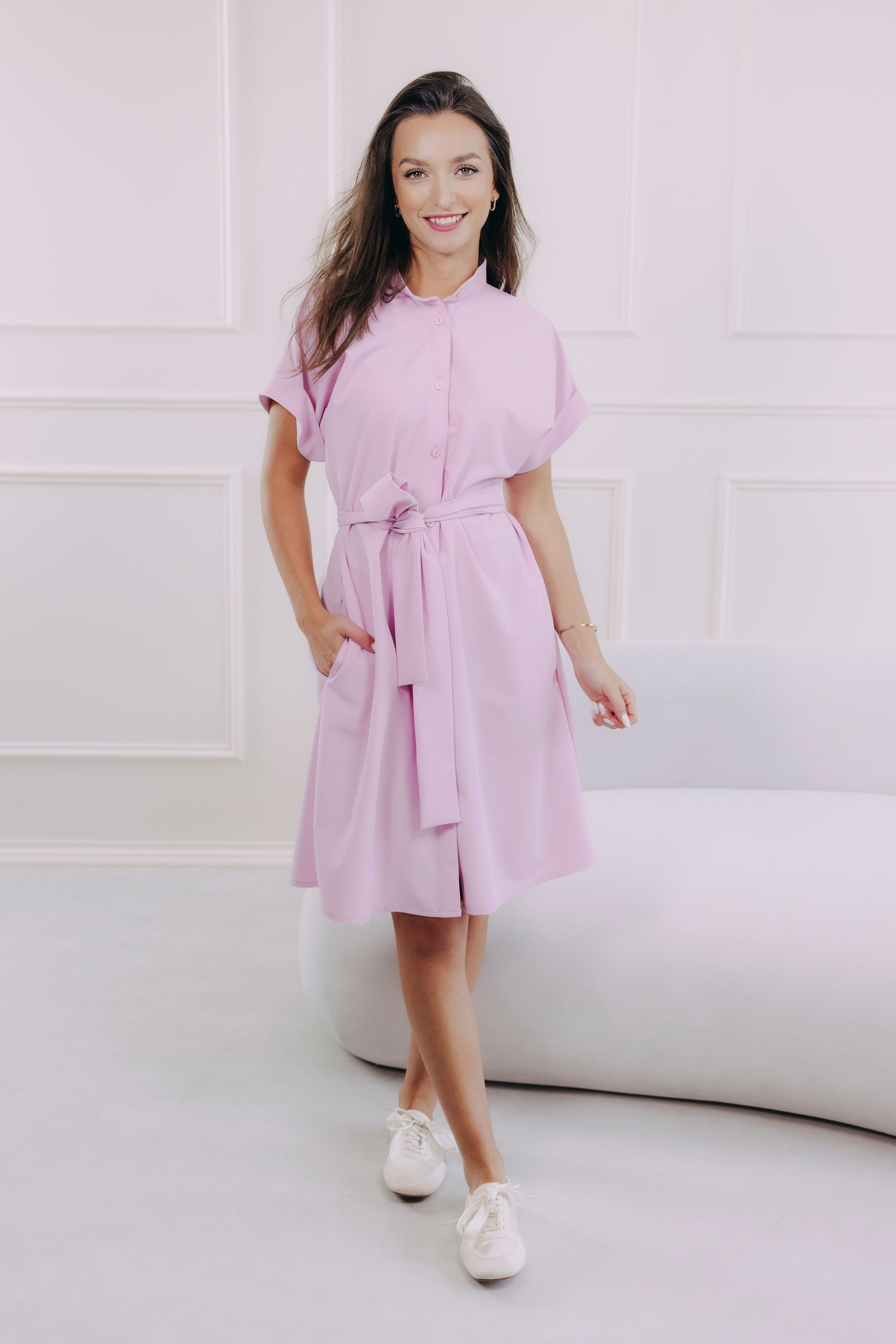 Šaty Shania Short Light Pink