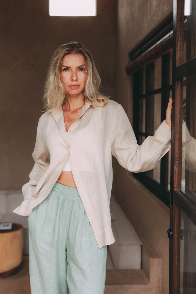 Košeľa Lijana Beige