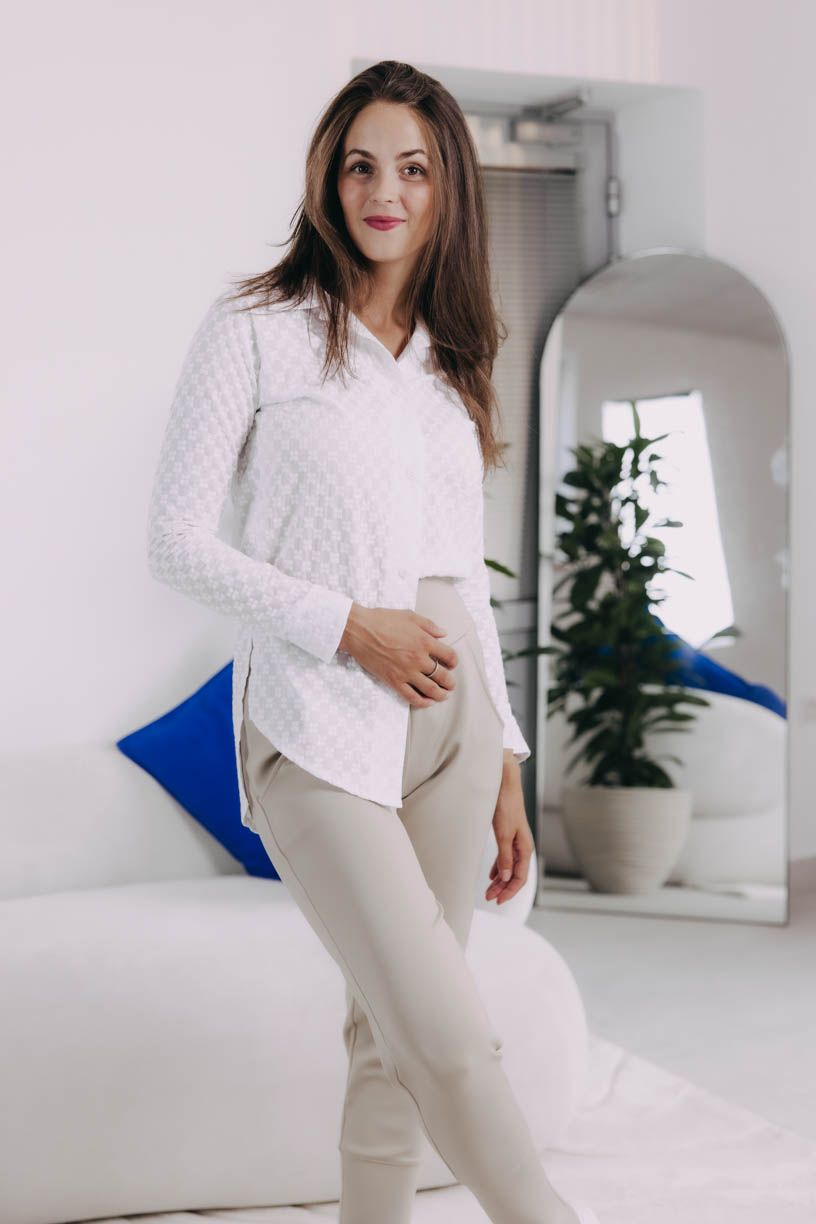 Košeľa New Tawia White Madeira