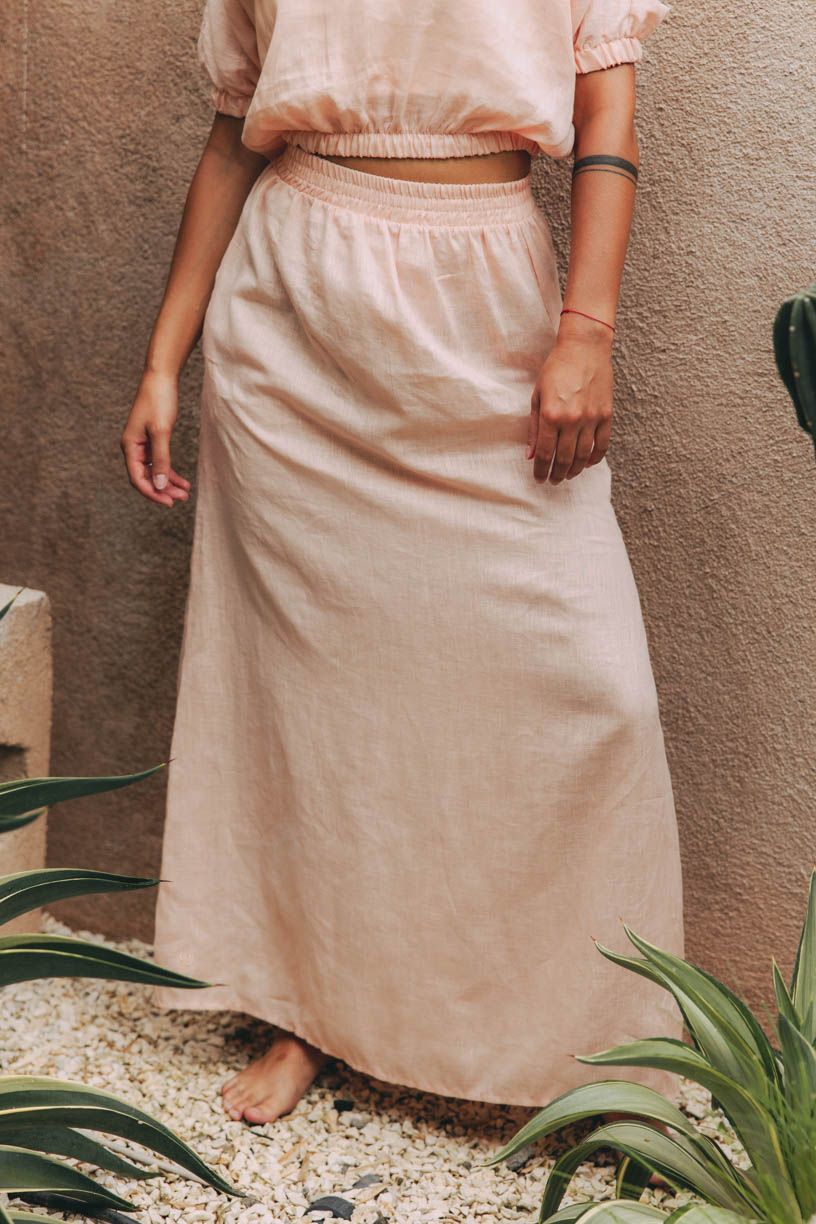 Sukňa Made Kimaya Peach