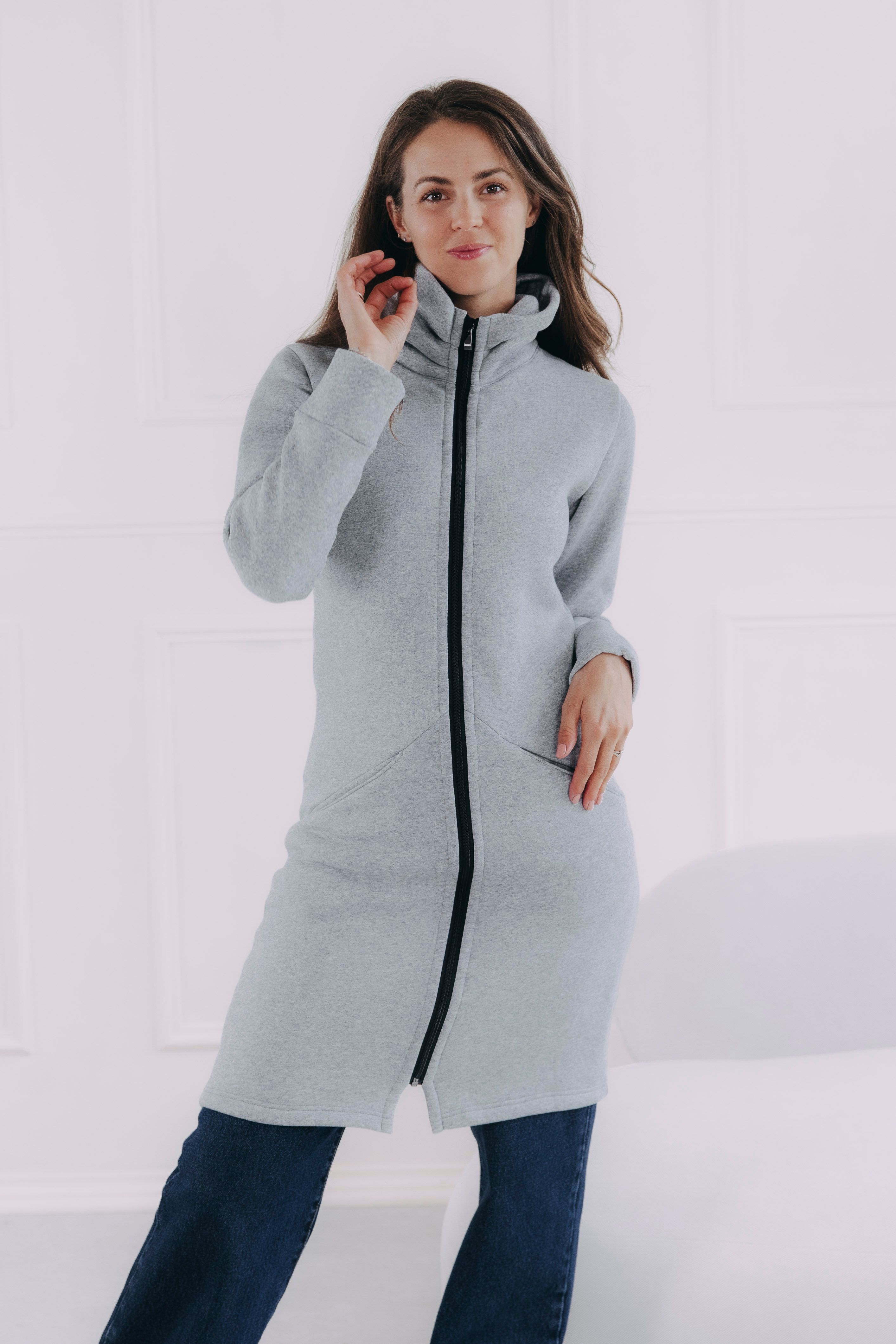 Kabátek Dada Grey Melange