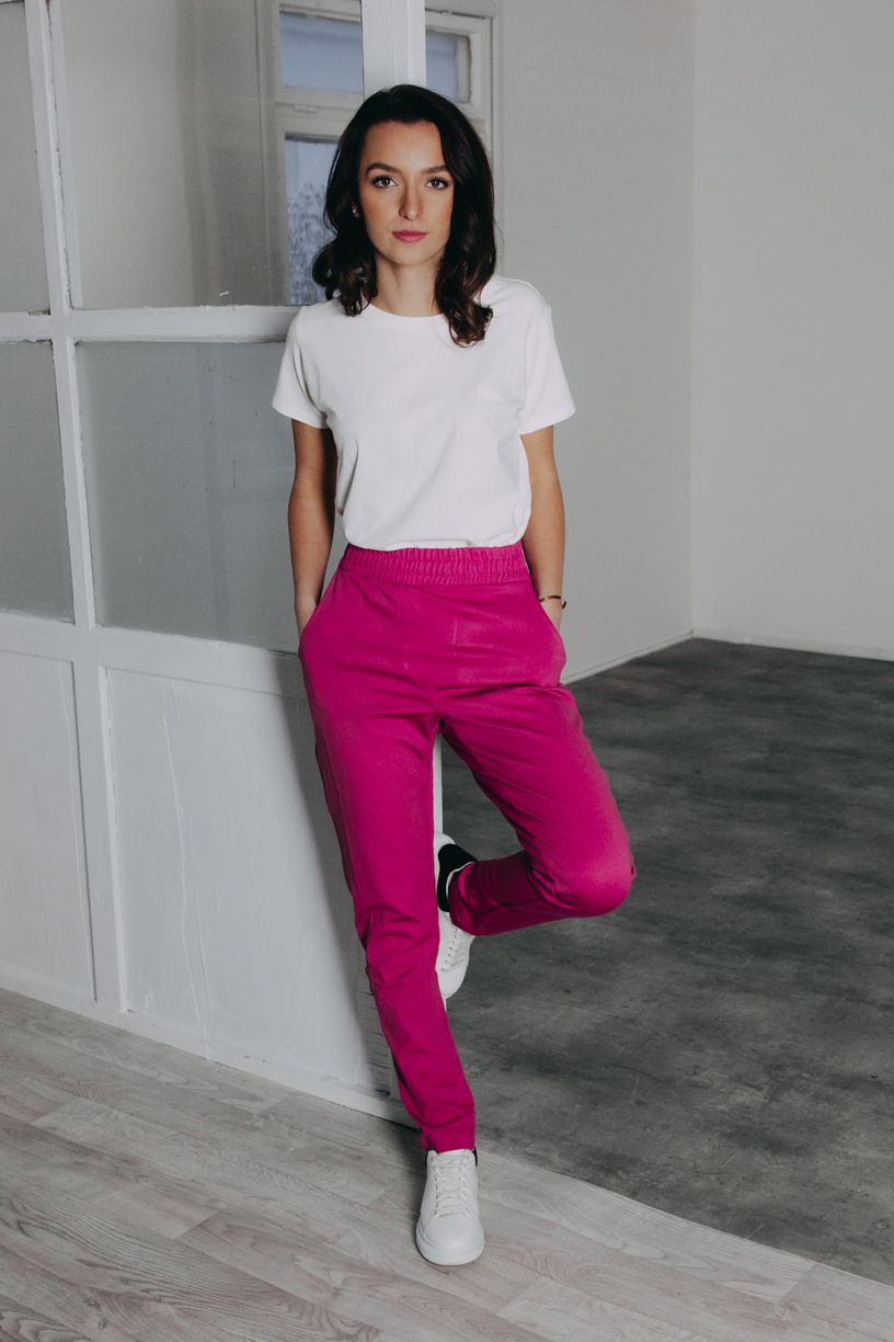 Kalhoty New Reece Hot Pink