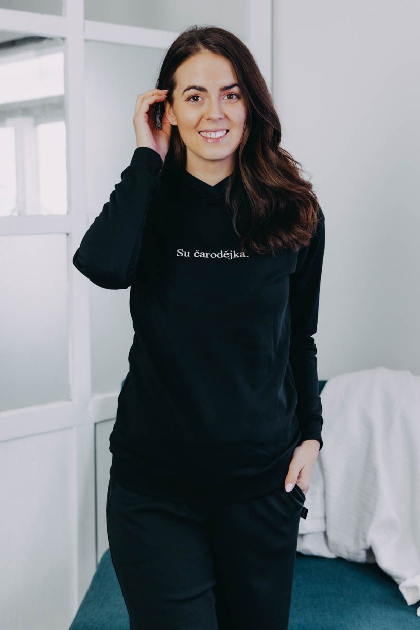 Mikina Iff Black Su Čarodějka