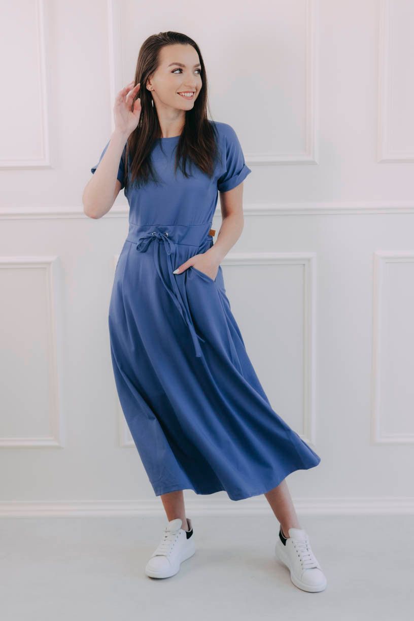 Šaty Audrey Capri Blue