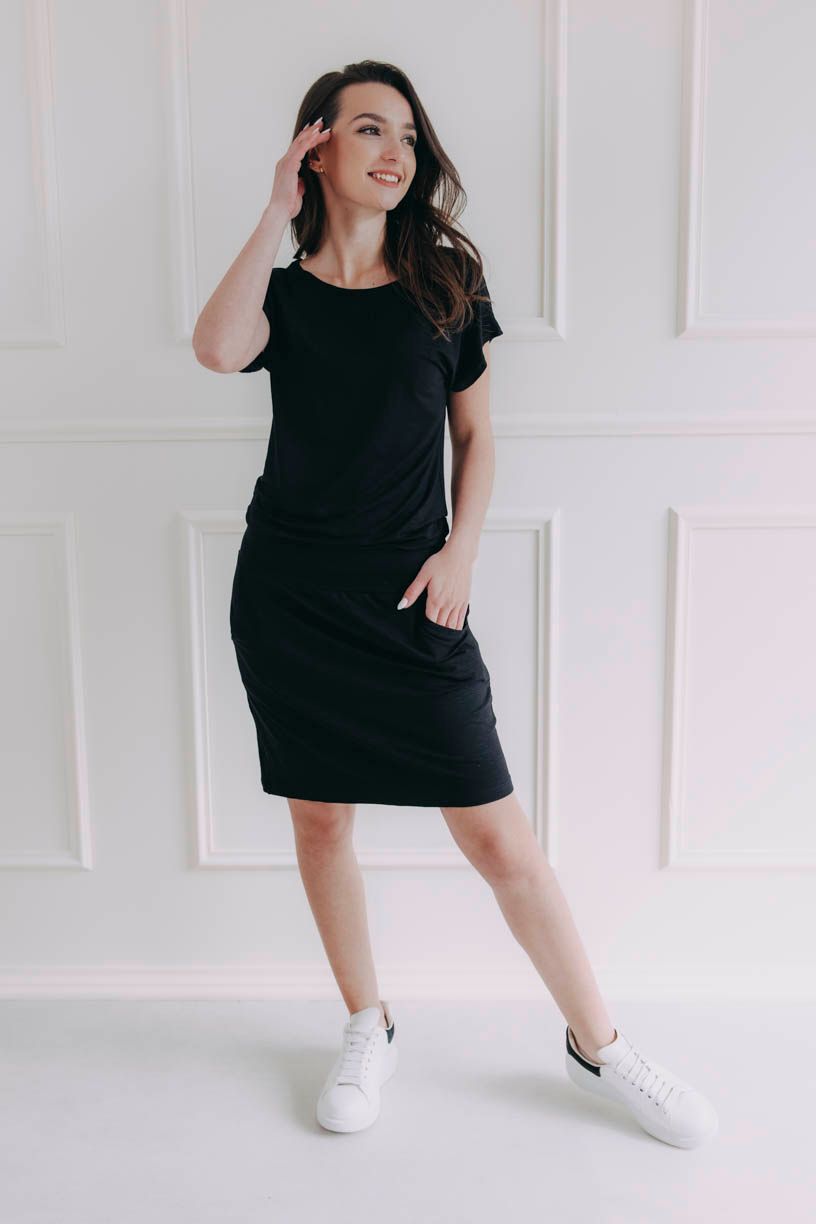 Šaty Elegance Black