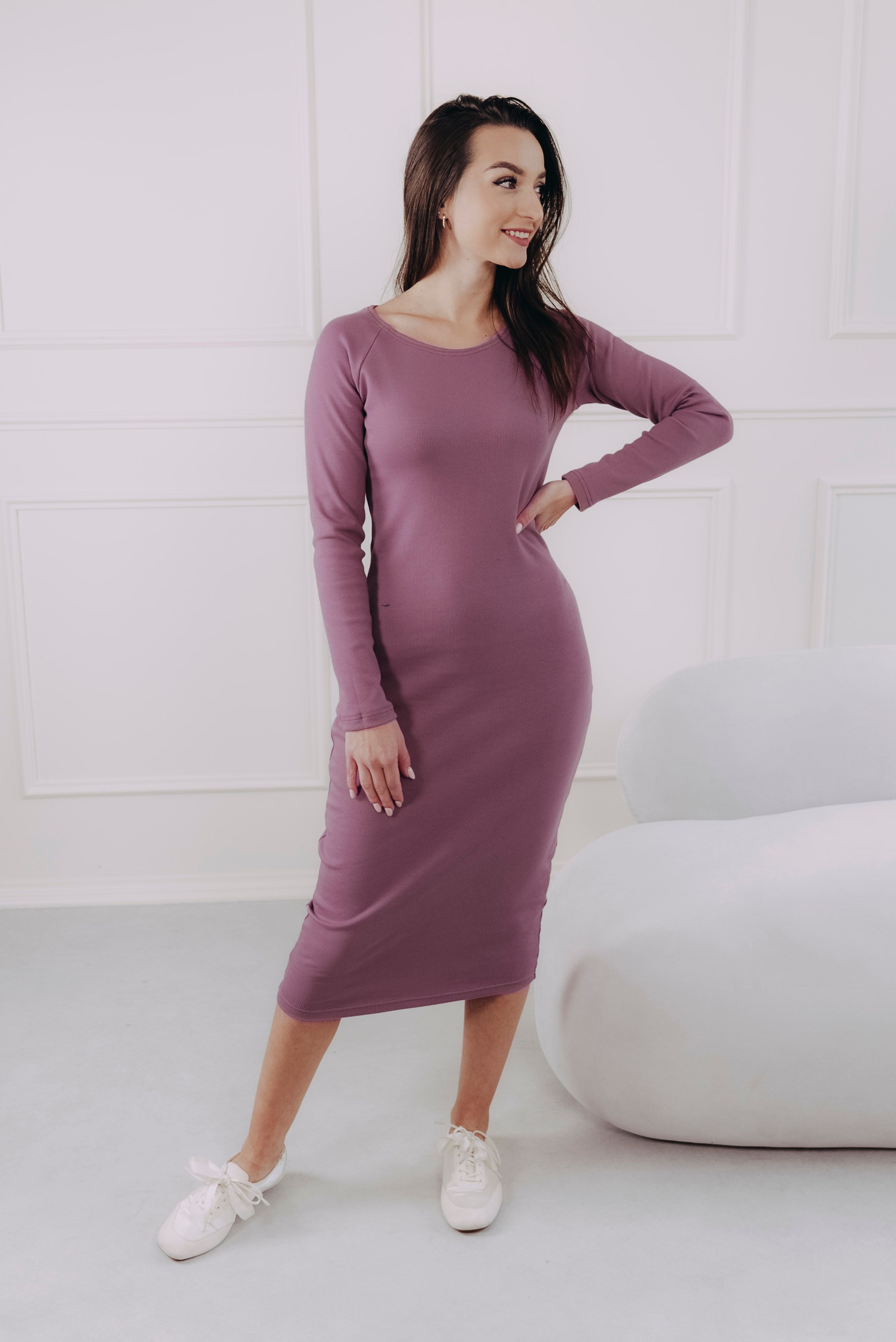 Šaty Rakia Midi Lila