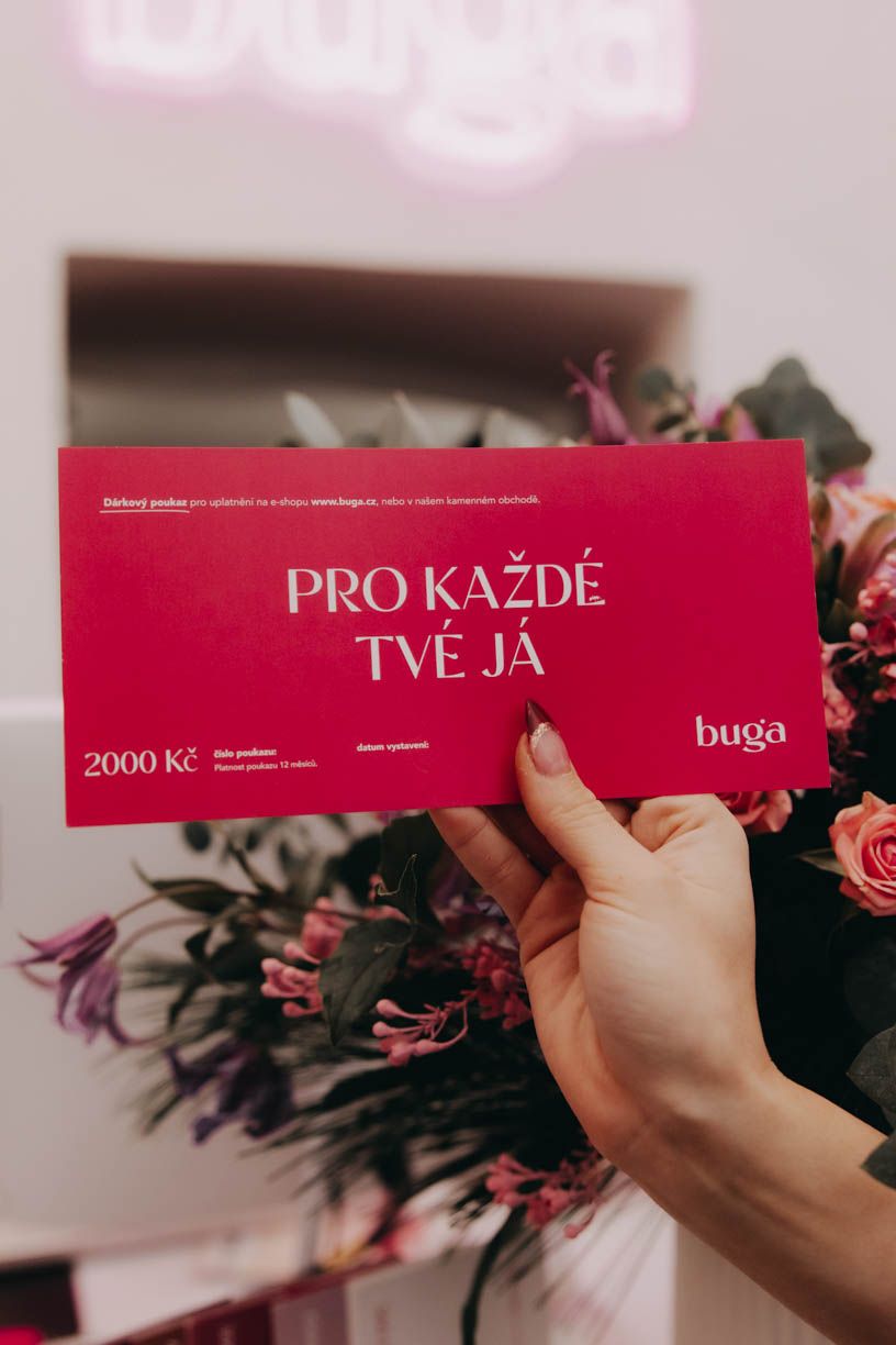 Tištěný dárkový poukaz 2 000 Kč